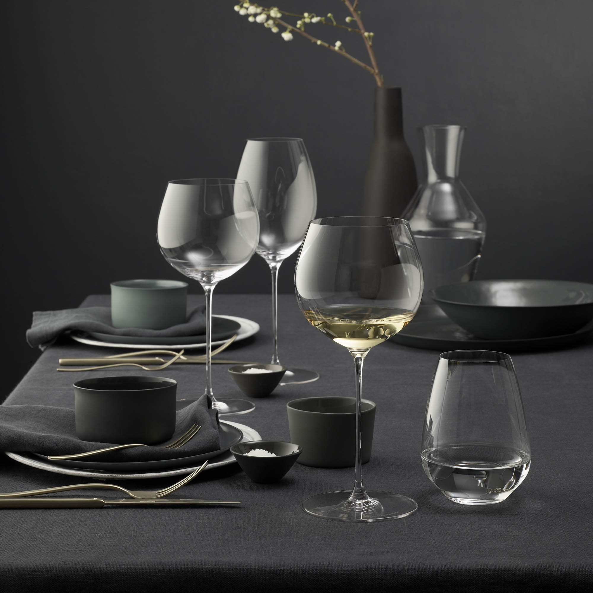 RIEDEL SUPERLEGGERO series tasting set with 4 variety-specific glasses