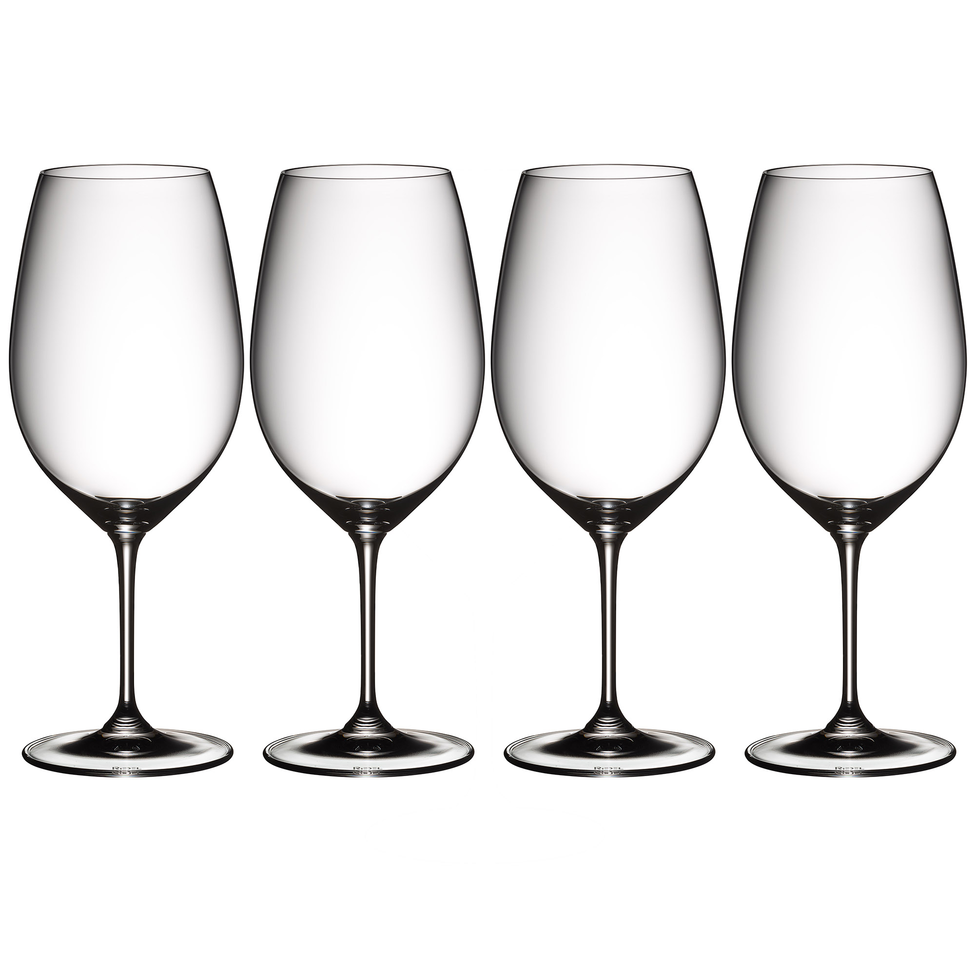 RIEDEL Serie VINUM Rotweinglas Shiraz / Syrah 692 ml 4er-Vorteils-Set