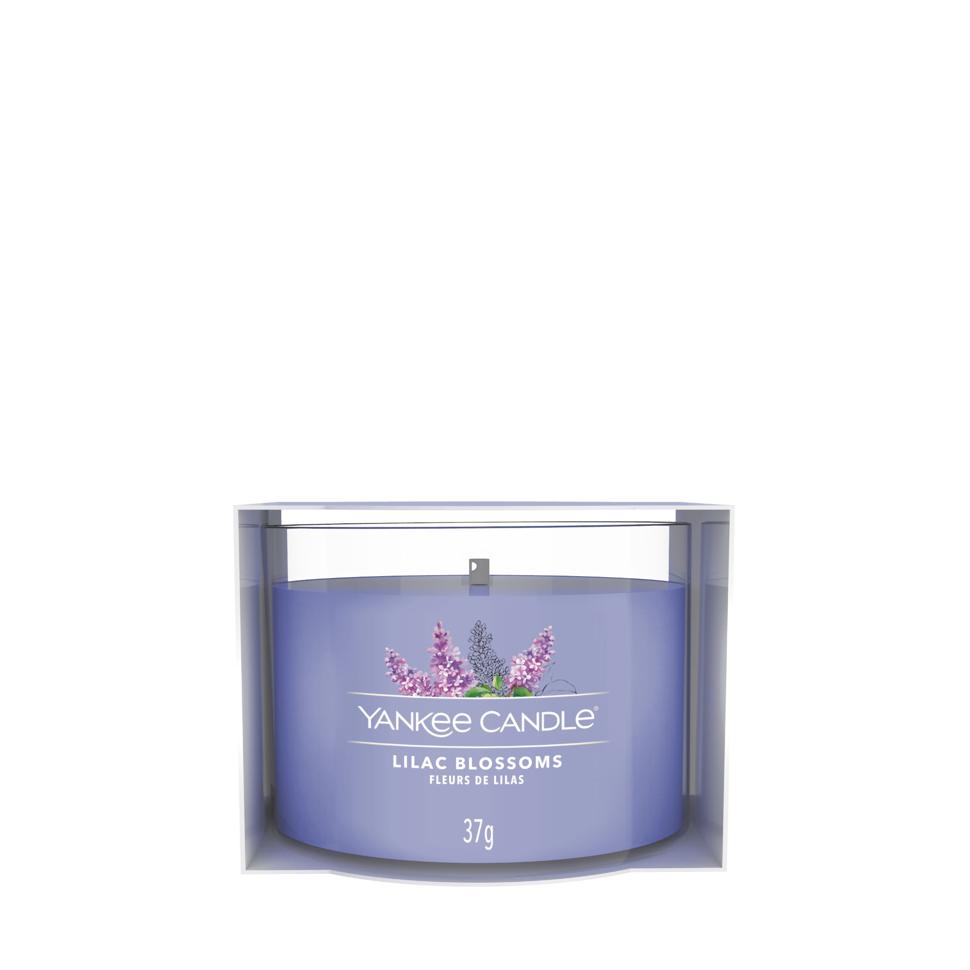 YANKEE CANDLE Glasvotivkerze LILAC BLOSSOMS 37 g Duftkerze