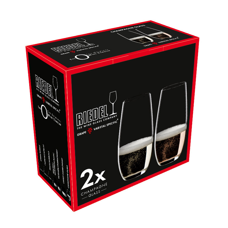 RIEDEL Serie RIEDEL O Tumbler Champagner 264 ml 2 Stück im Set