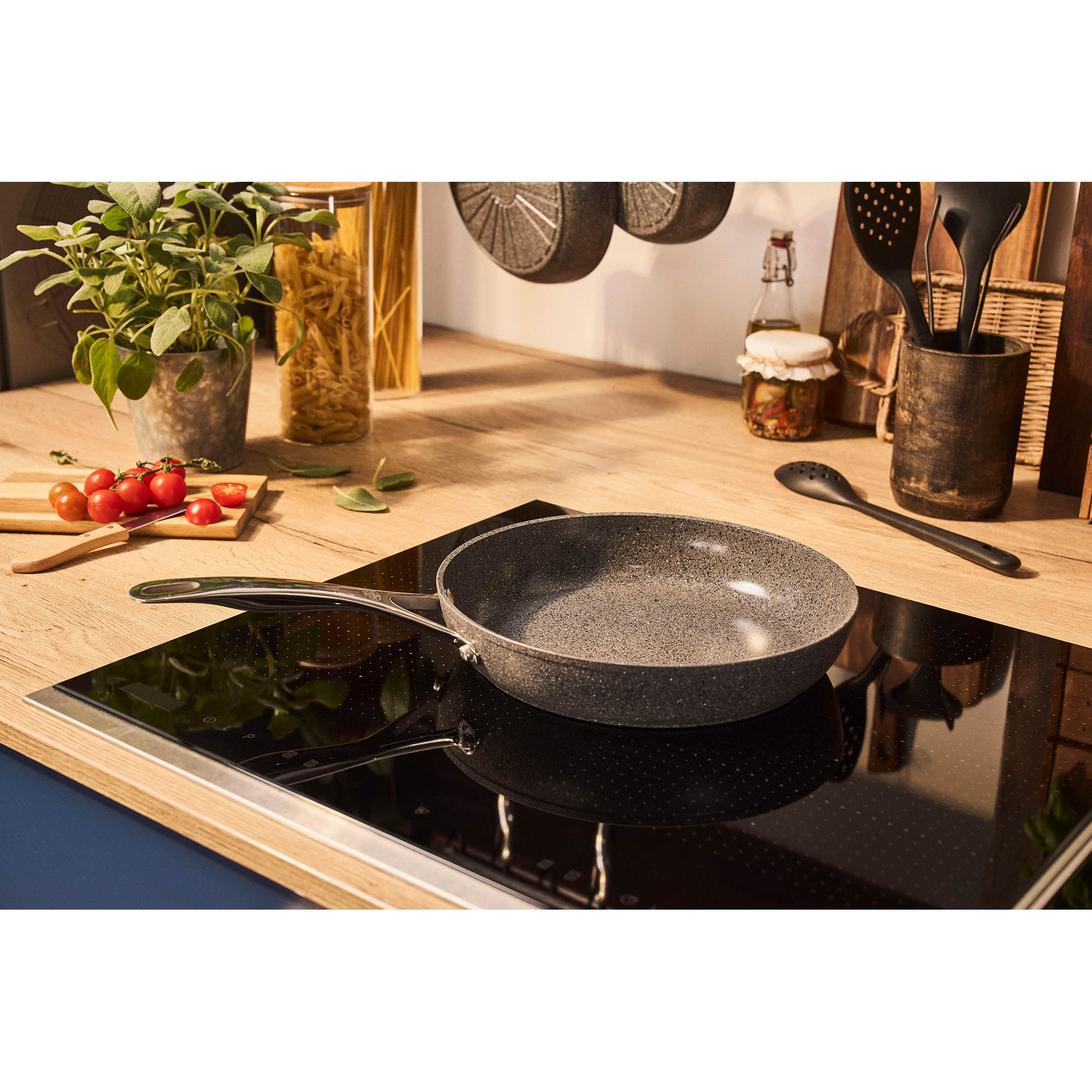 BALLARINI Bratpfanne SALINA 24 cm CERAFORCE Keramikbeschichtung PFAS-frei
