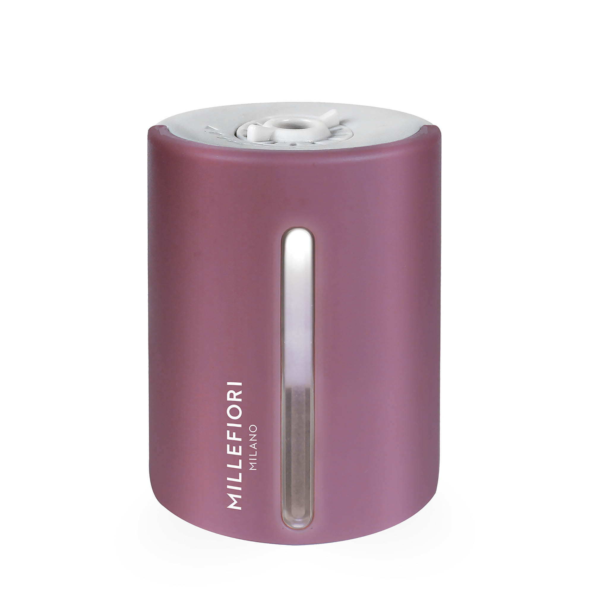 MILLEFIORI electric diffuser with LED light basic unit without fragrance mauve