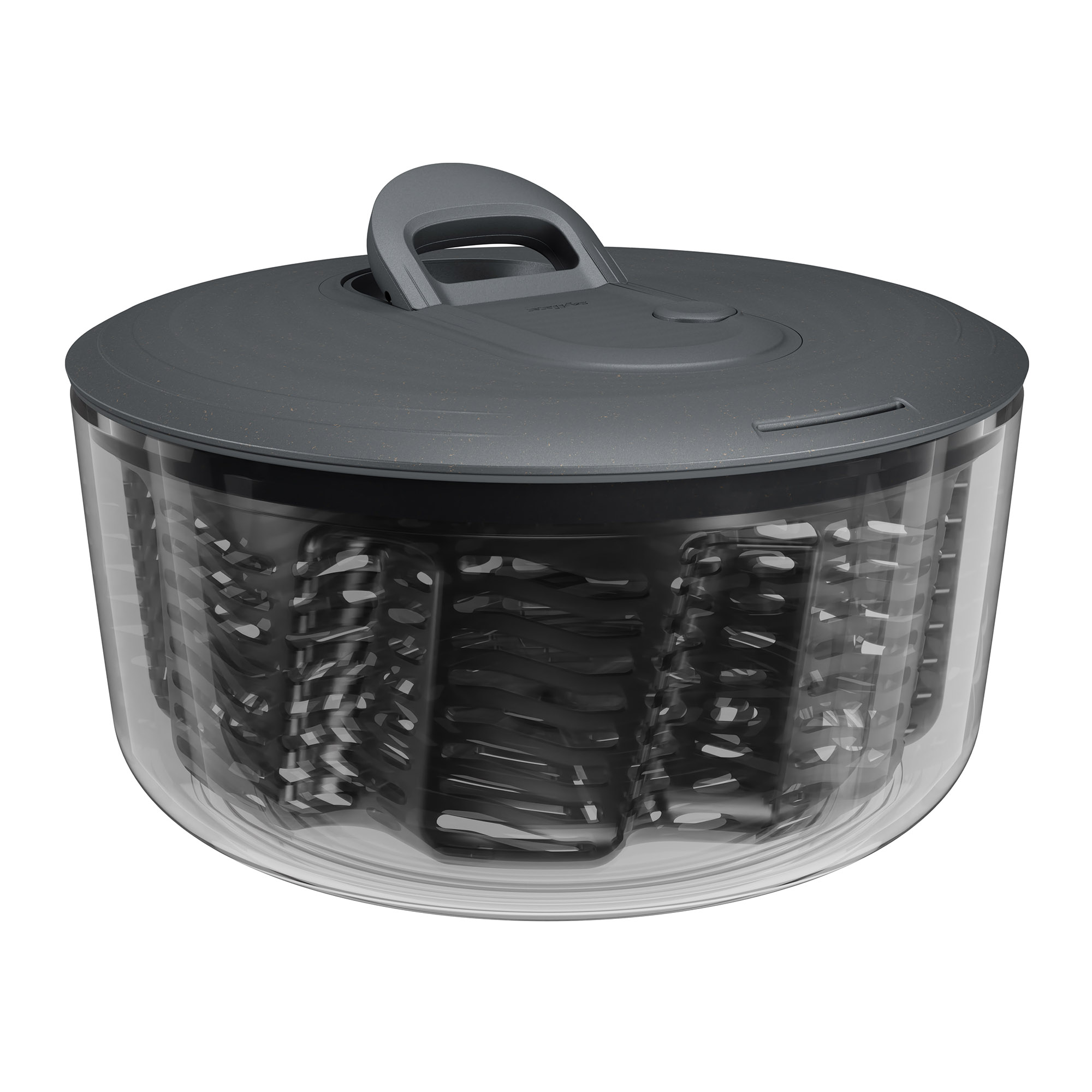 ZYLISS Salatschleuder EASY SPIN L mit Seilzug-Mechanismus 27 cm schwarz