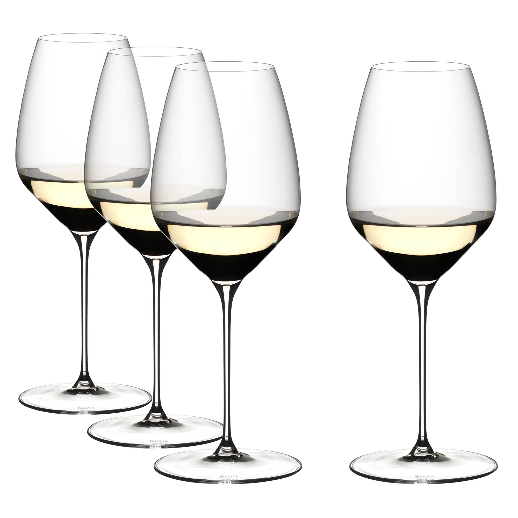 RIEDEL Serie VELOCE 4er-Vorteils-Set Weißweinglas Riesling Inhalt 570 ml