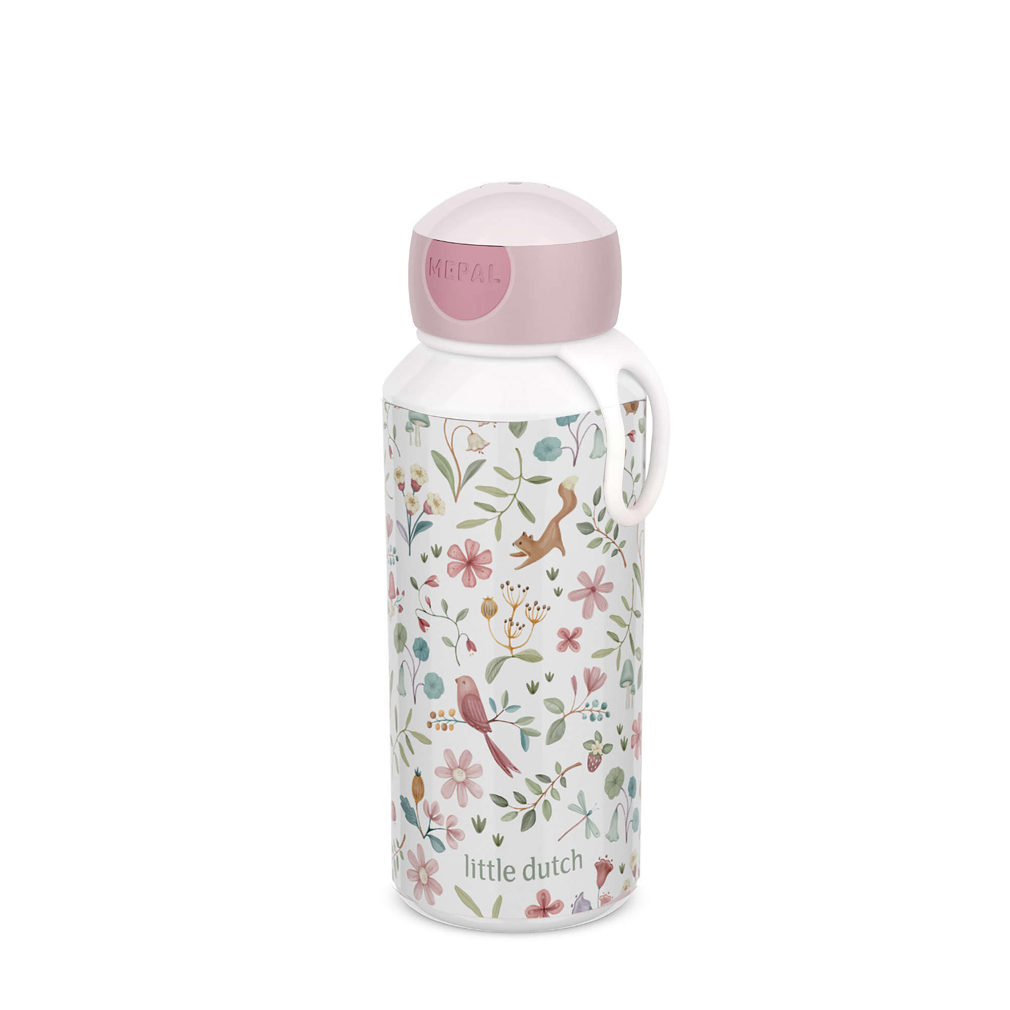 MEPAL Pop-up-Trinkflasche für Kinder CAMPUS 0,4 Liter LITTLE DUTCH Fairy Wonders