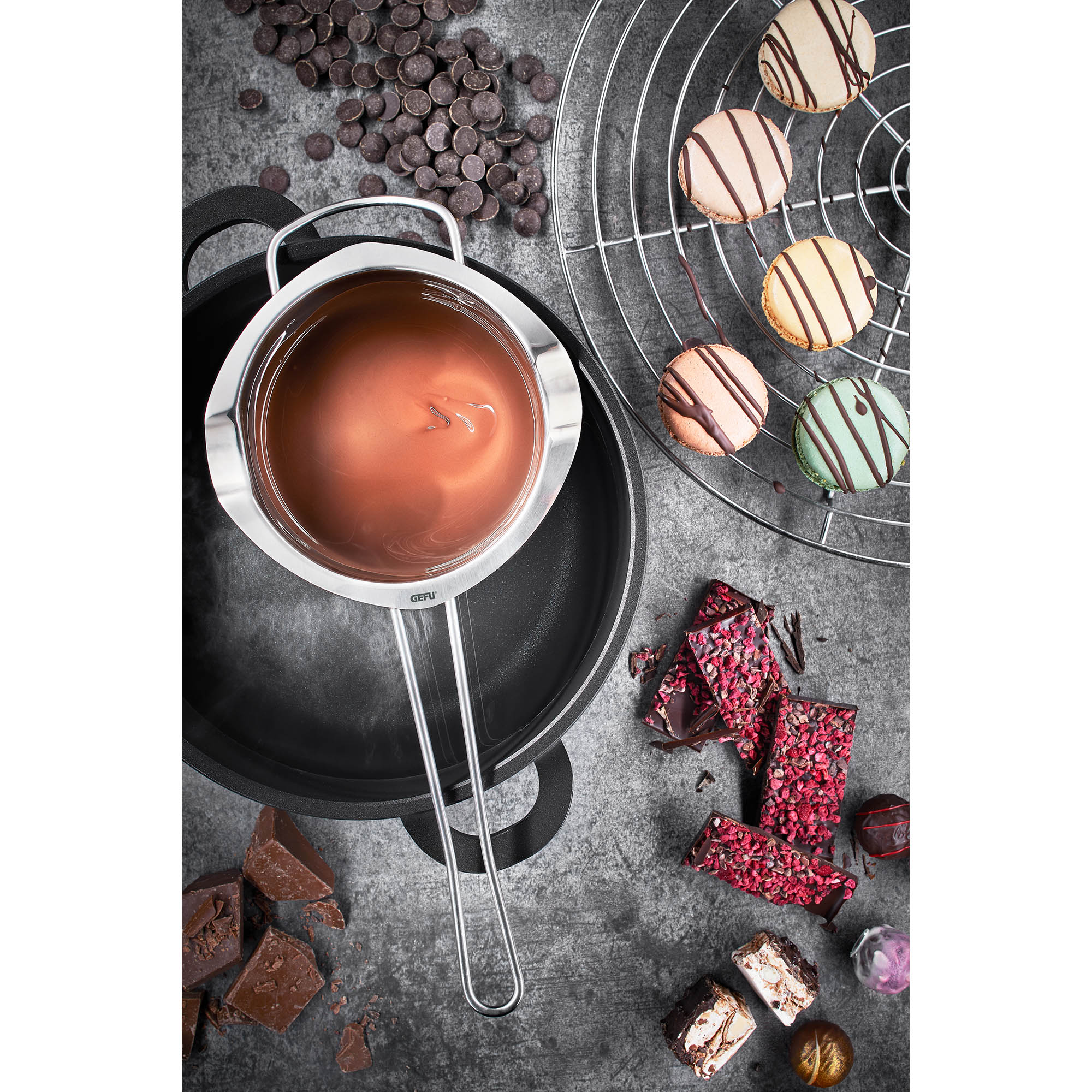 GEFU Schmelztopf MELTO 0,3 Liter Edelstahl