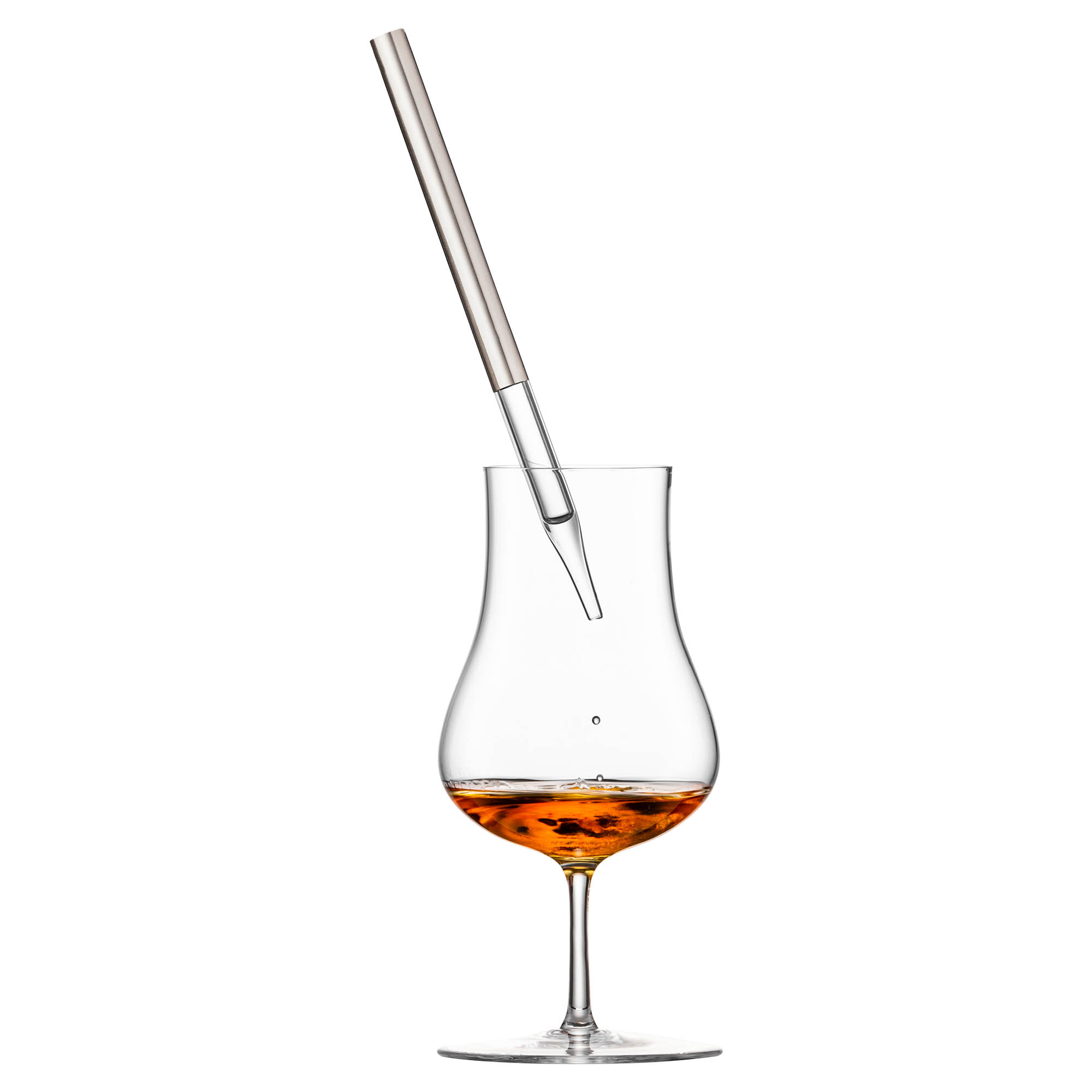 EISCH Whiskypipette / Rumpipette GENTLEMAN PLATIN