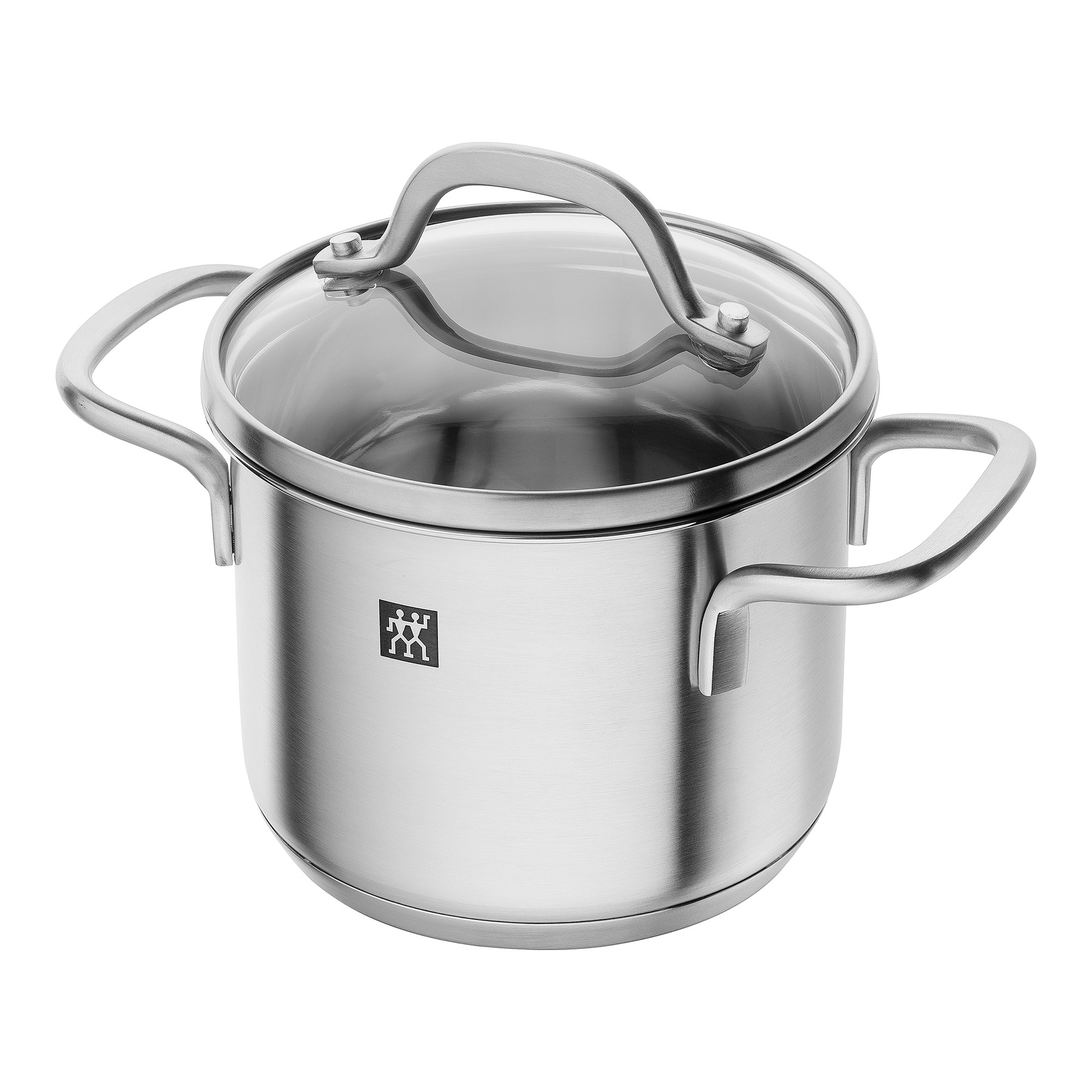 ZWILLING Serie PICO Mini-Kochtopf 14 cm 1,5 Liter Glasdeckel INDUKTION