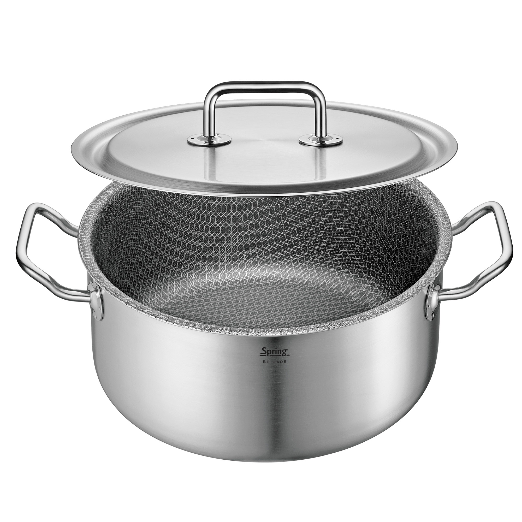 SPRING Bratentopf BRIGADE PREMIUM CUT RESIST PURE 24 cm 4,7 Liter PFAS-frei