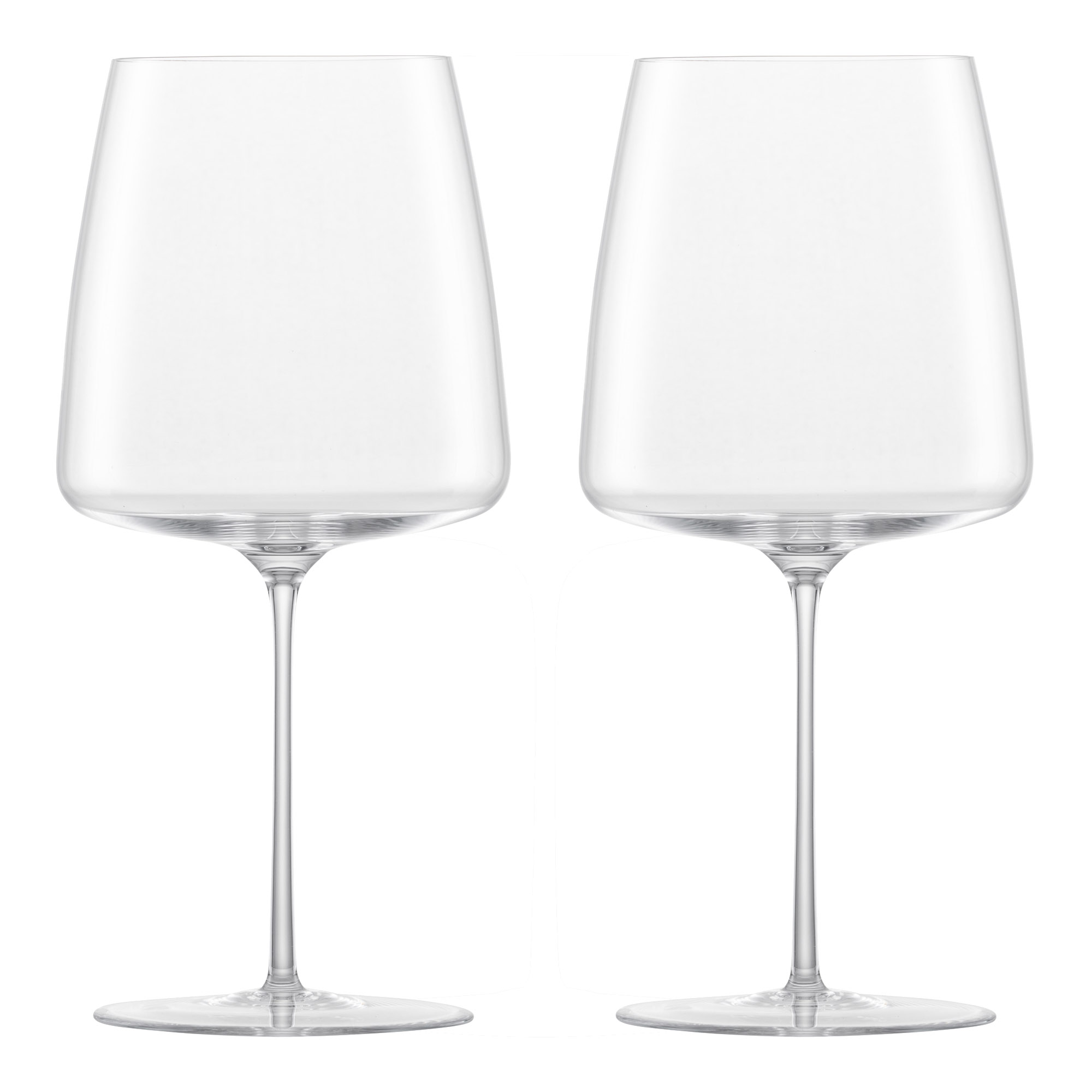 ZWIESEL GLAS Serie SIMPLIFY Weinglas samtig & üppig mundgeblasen 2 Stück 740 ml