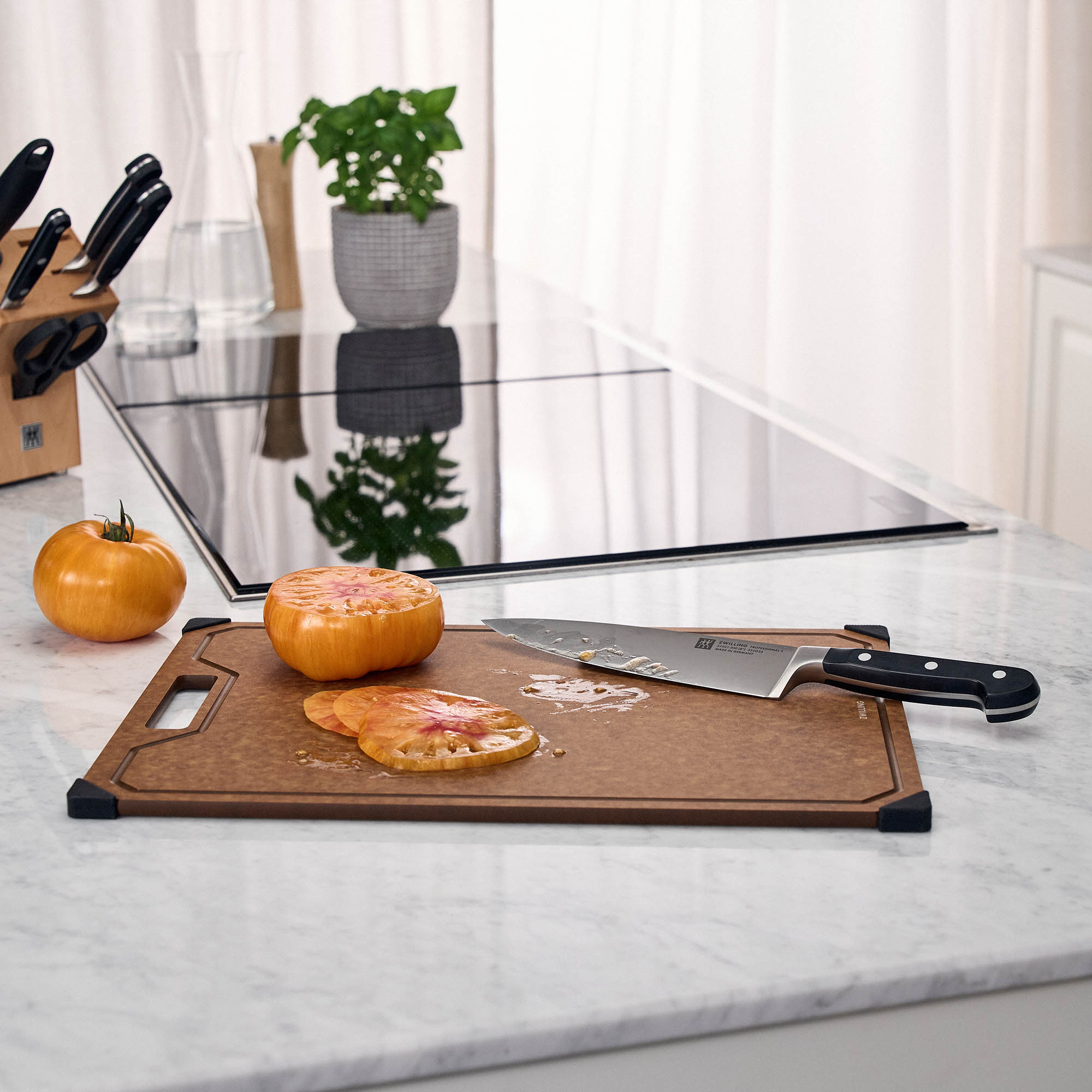 ZWILLING Schneidbrett aus Fiberholz 37 x 25 cm braun