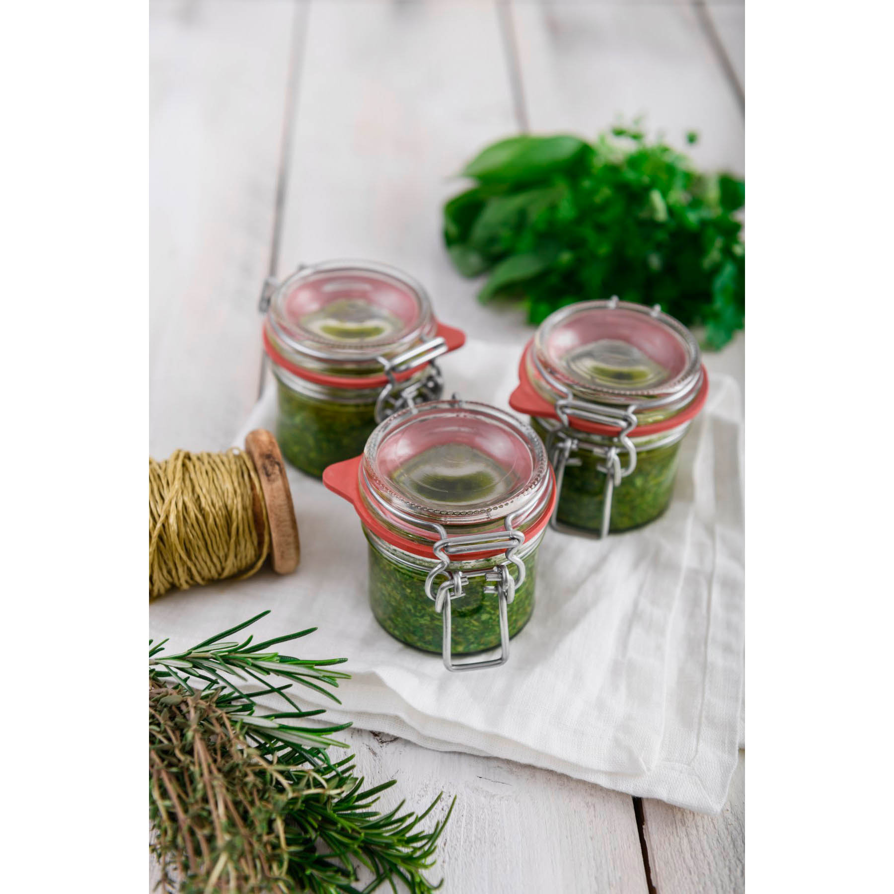 DR.OETKER swing top jar 0.135 litre preserving jar