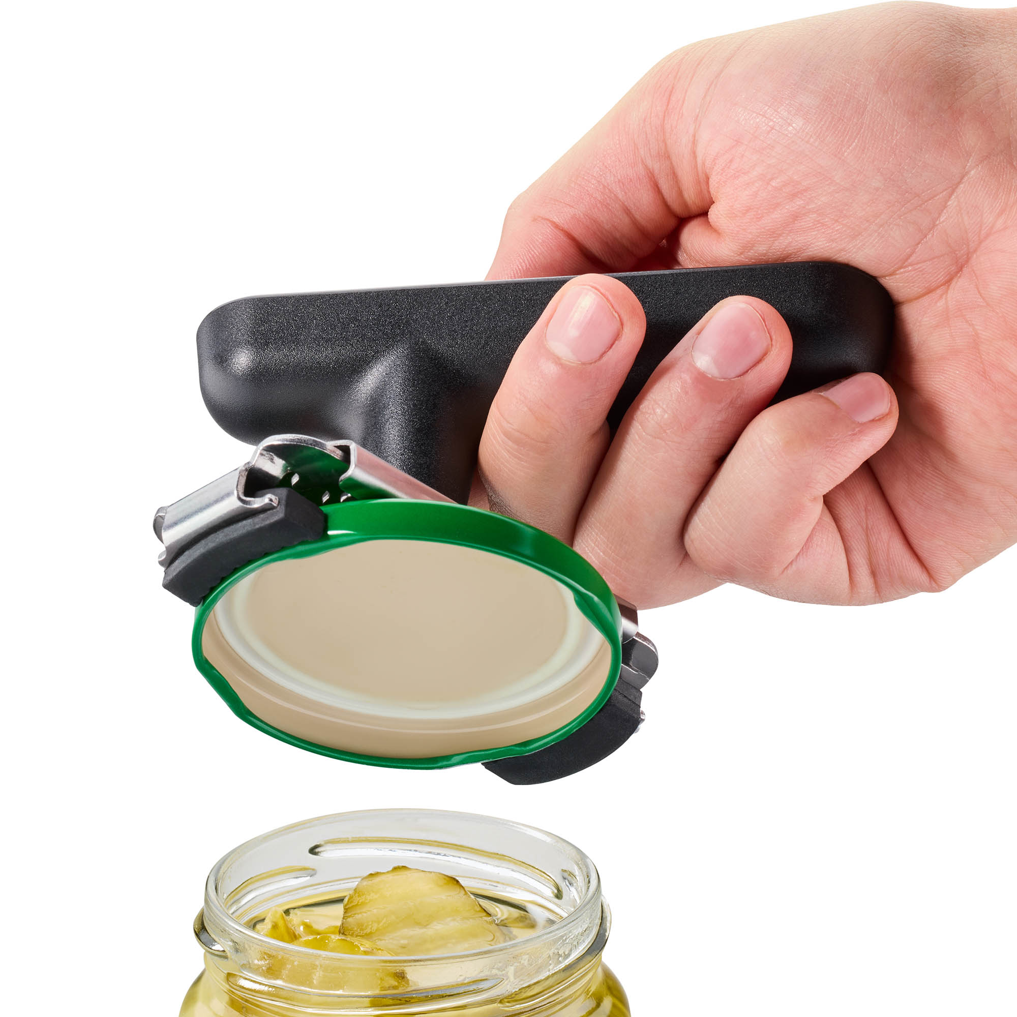 GEFU Glasdeckelöffner Schraubdeckelöffner CLIXO Glasöffner