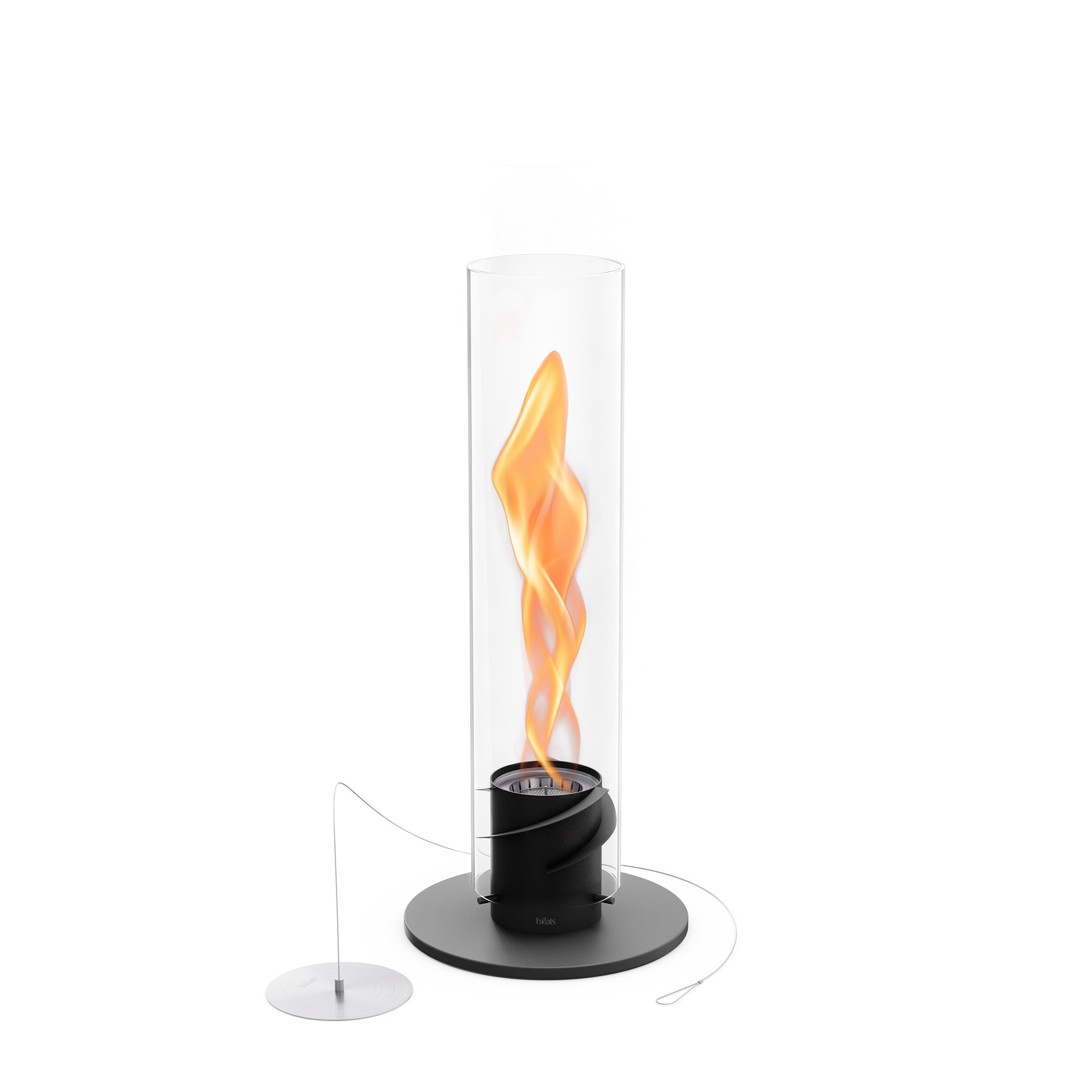 HÖFATS Tischfeuer SPIN classic 900 mit Bio-Burner schwarz