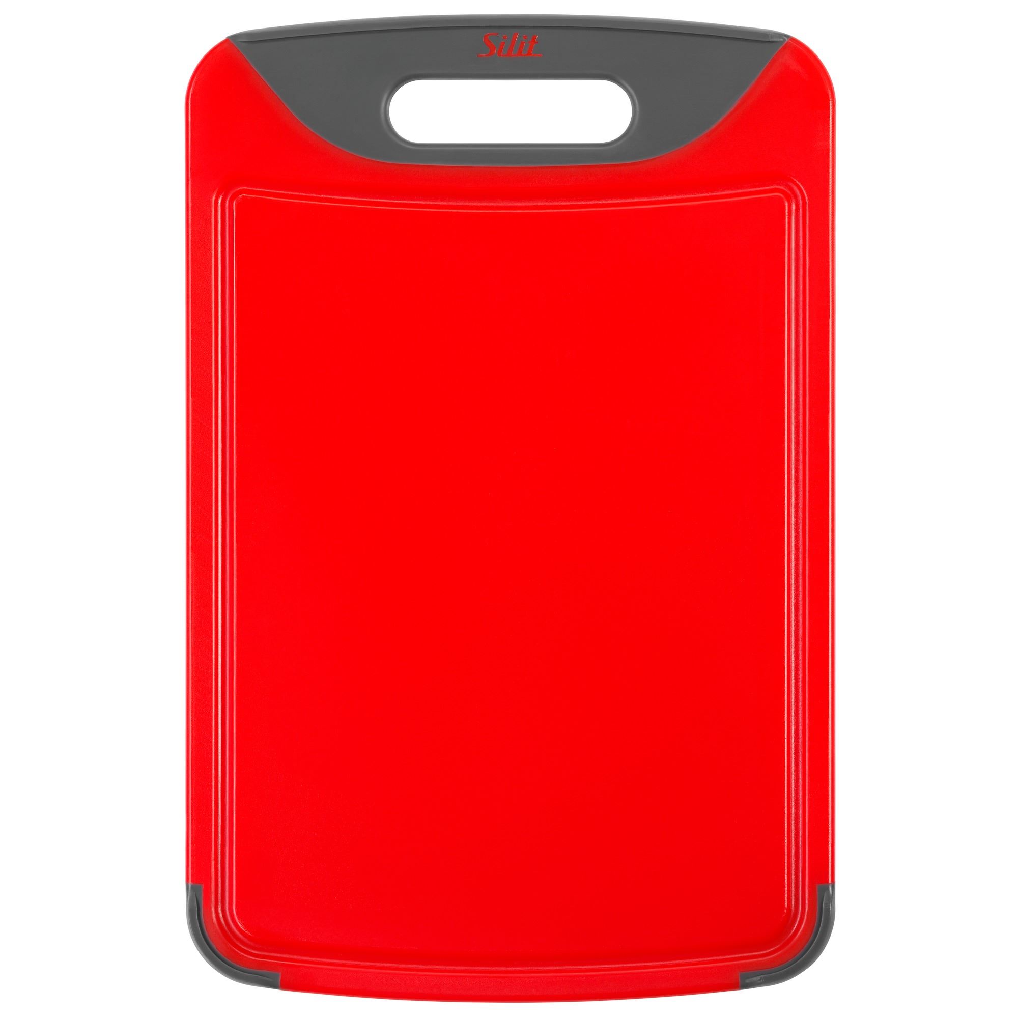 SILIT Schneidbrett 38 x 25 cm Kunststoff ROT