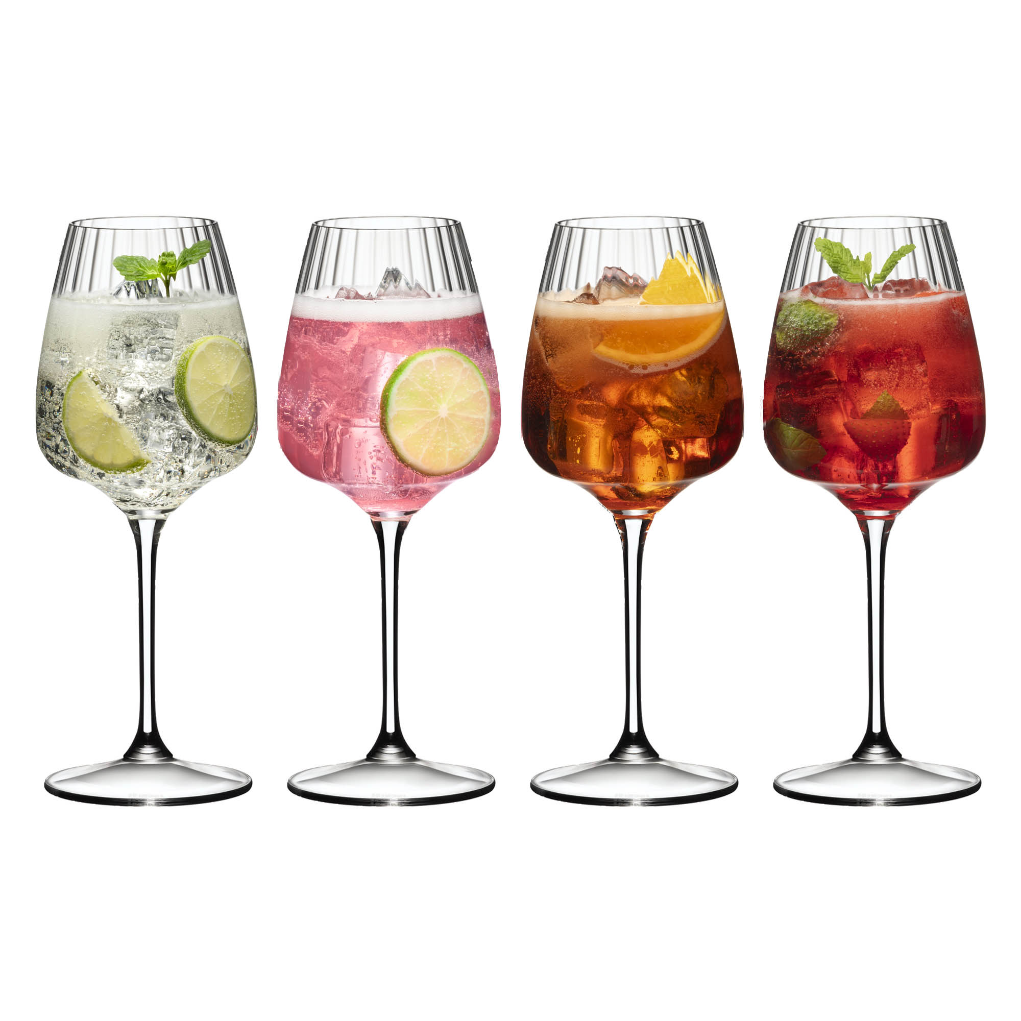 RIEDEL Mixing Set SUMMER DRINKS / COCKTAIL 4 Cocktailgläser im Set Inhalt 550 ml