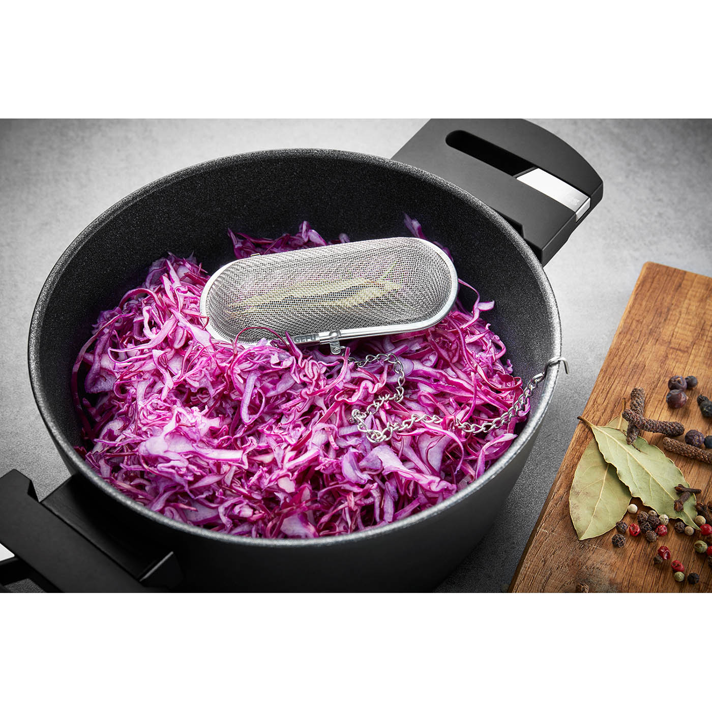GEFU Gewürz-Sieb INFUSIO Gewürzei Gewürzkugel Gewürzfilter