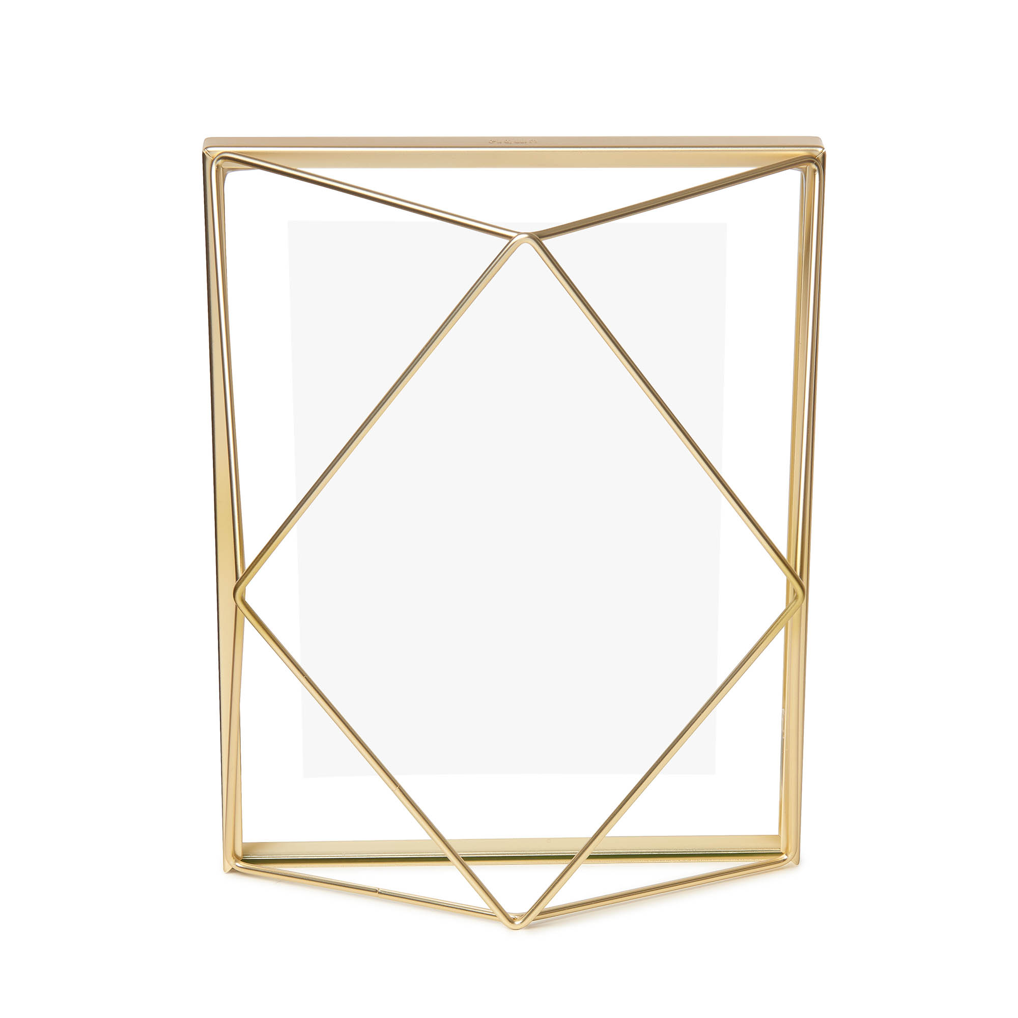UMBRA picture frame PRISMA for pictures 13 x 18 cm brass matt finish