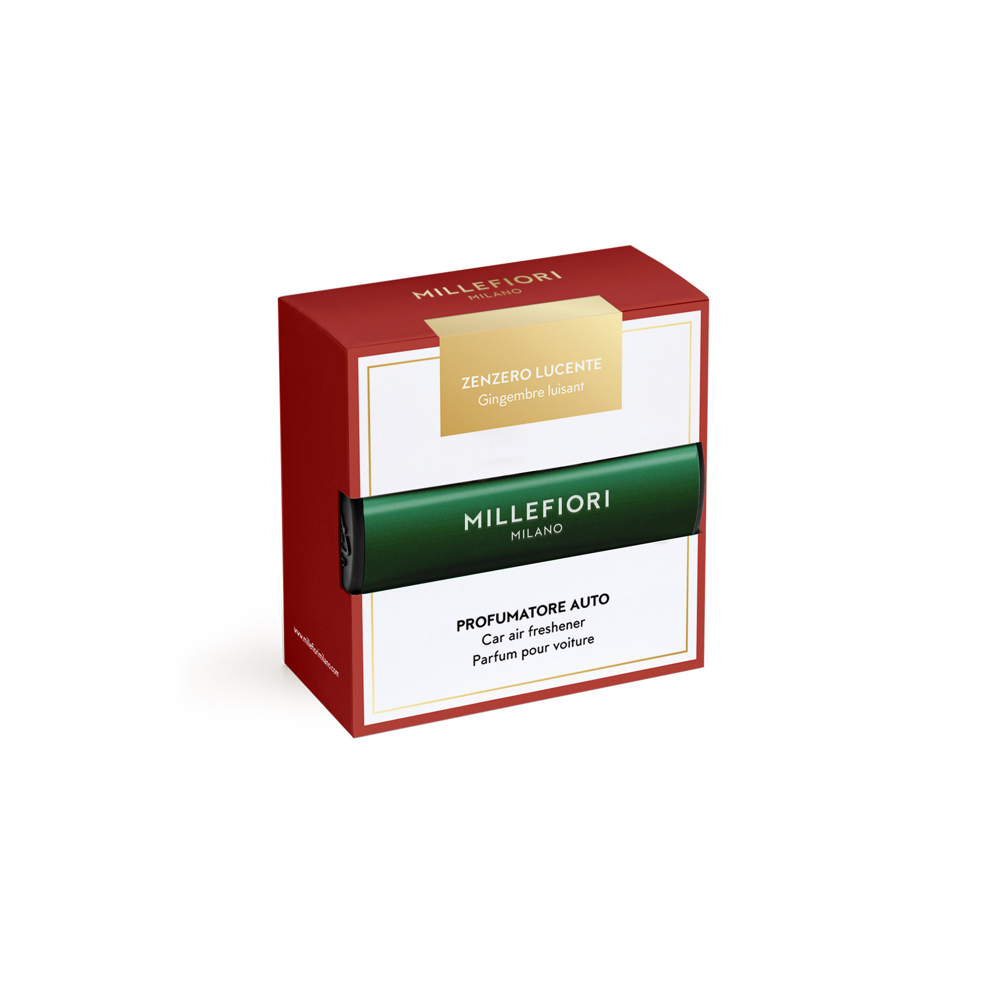 MILLEFIORI MILANO Geschenkset ZENZERO LUCENTE Diffuser + Autoduft