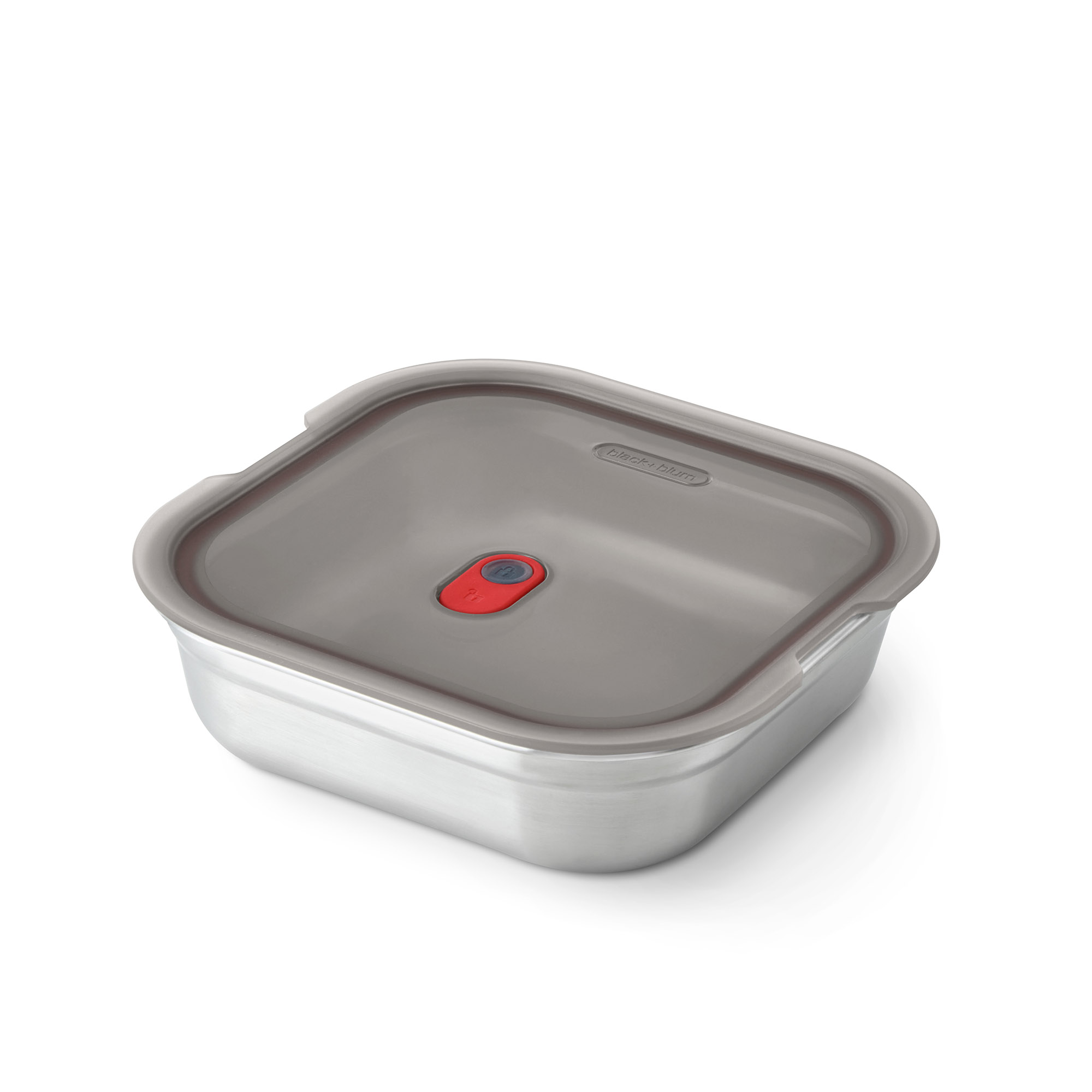 BLACK+BLUM Multifunktions-Box Lunchbox Edelstahl klein 19,5 x 19 x 5,7 cm 1,1 Liter