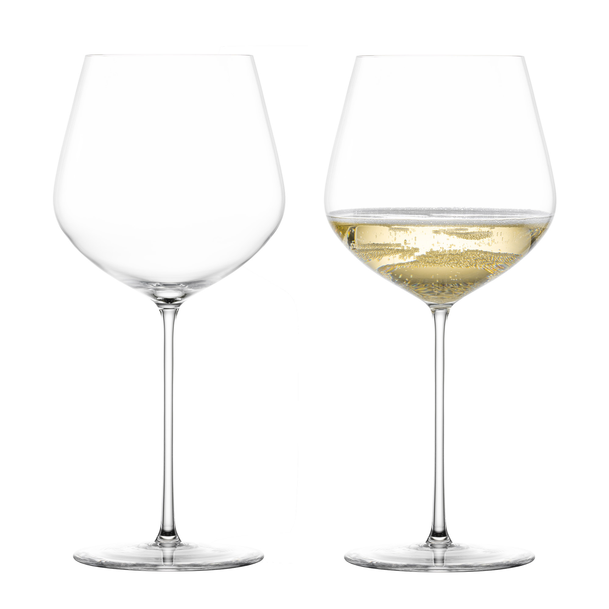 ZWIESEL GLAS Series VUELO All-round glass with mousse point 2 pieces Capacity 640 ml each