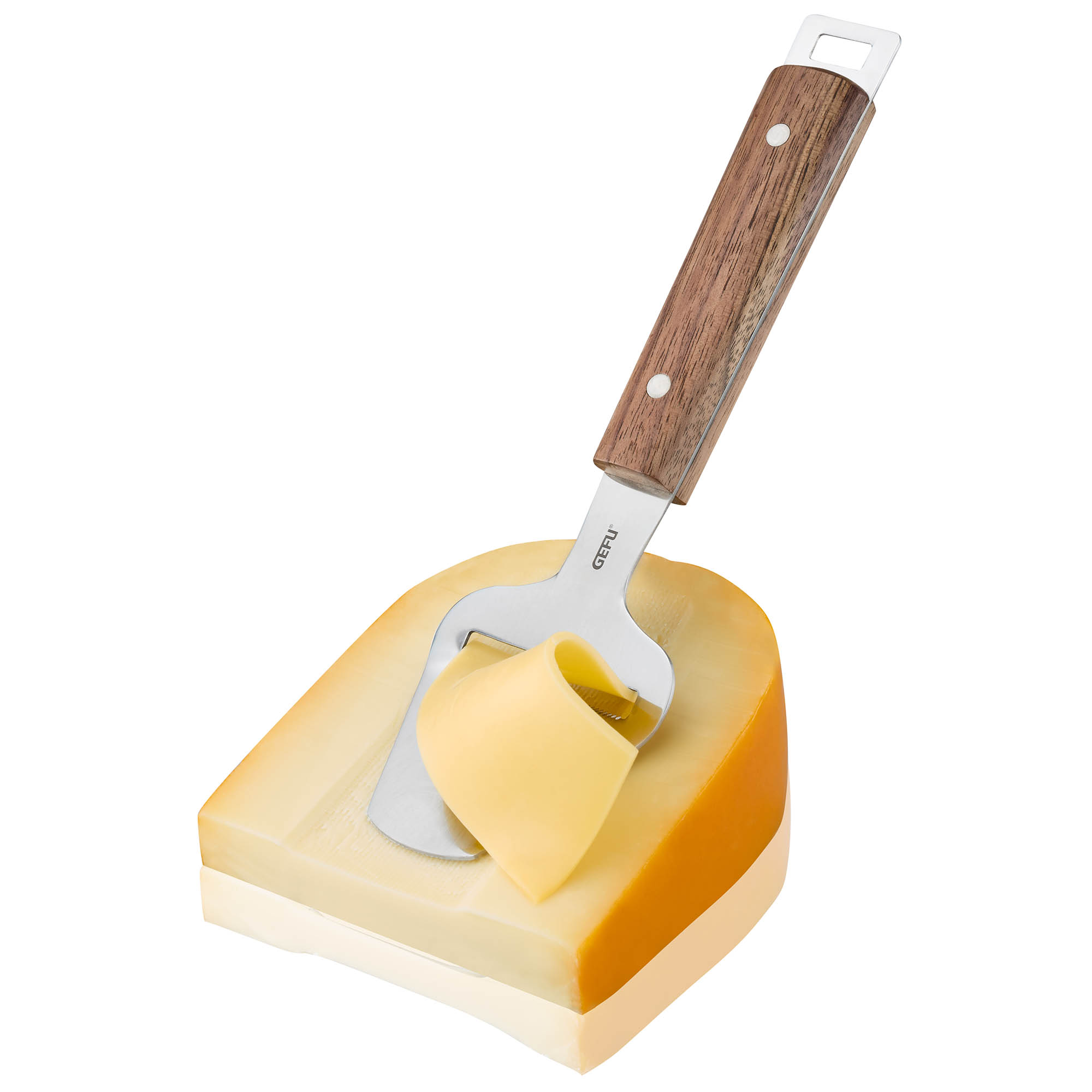 GEFU Käsehobel MADERO mit Walnussholz-Griff