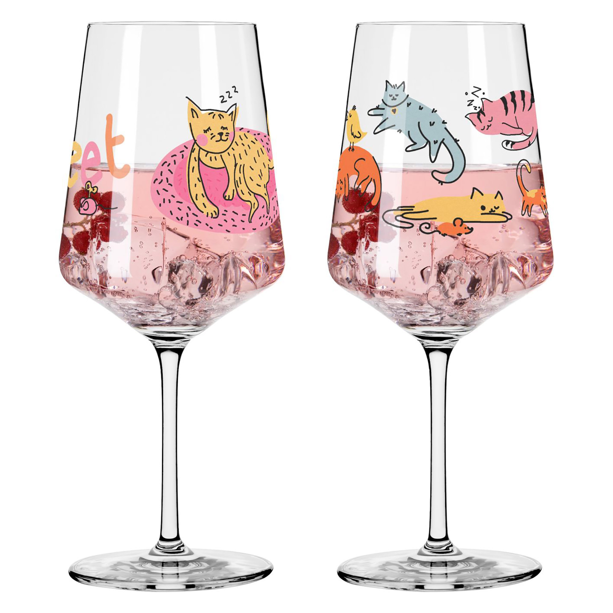 RITZENHOFF Cocktailglas 2er-Set PETFLUENCER #5 #6 Inhalt je 544 ml