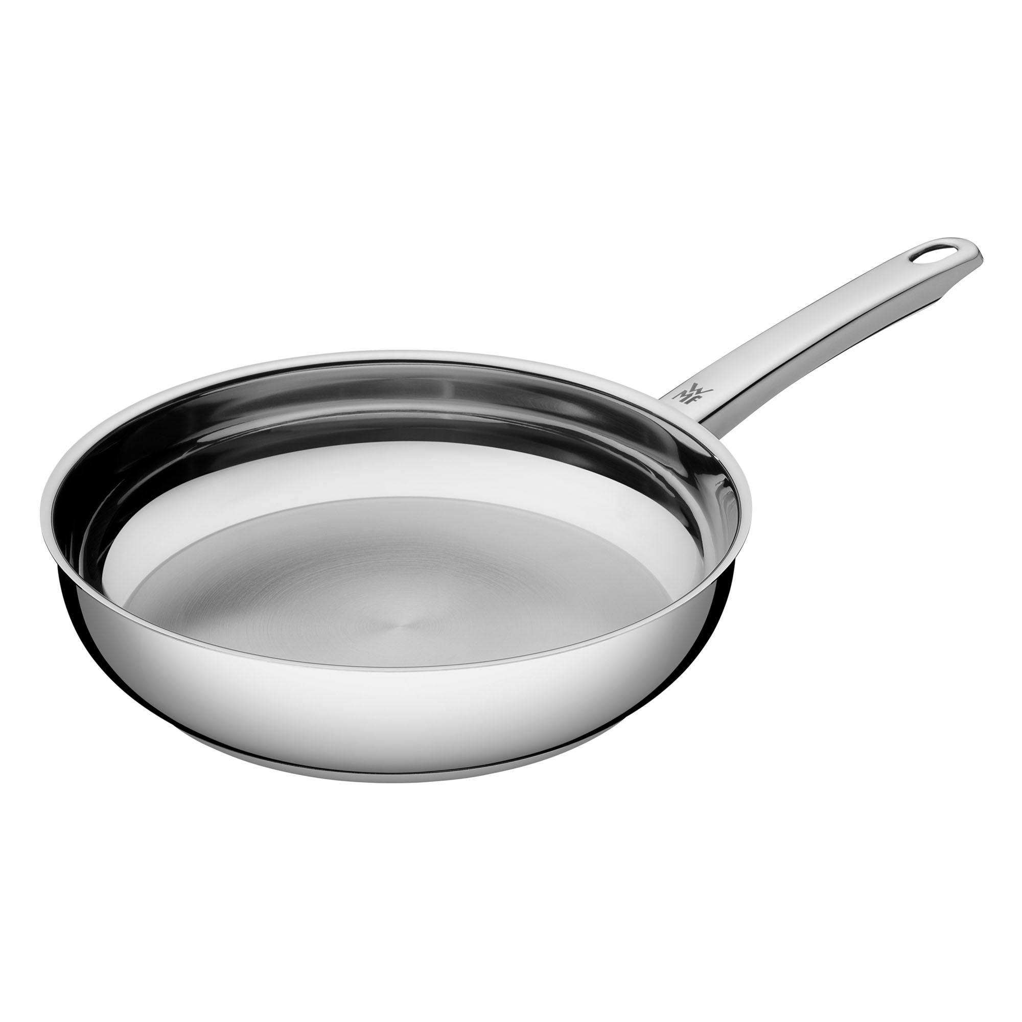 WMF Bratpfanne Profi, Cromargan® Edelstahl Rostfrei 18/10 (1-tlg), TransTherm-Allherdboden, optimale Wärmespeicherung /-verteilung