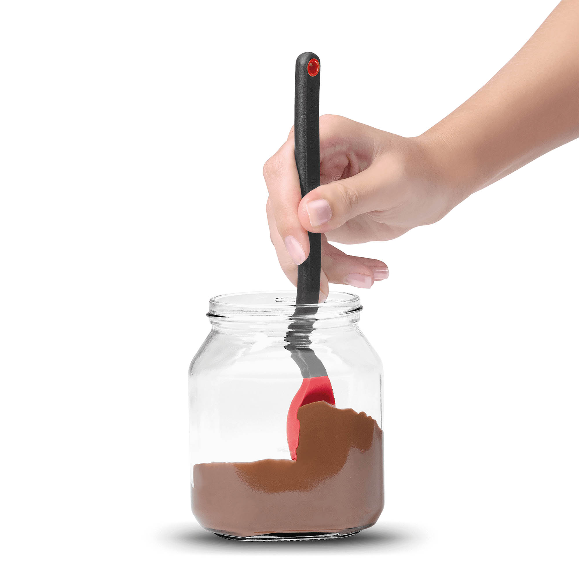 DREAMFARM jam spoon dough scraper MINI SUPOON red