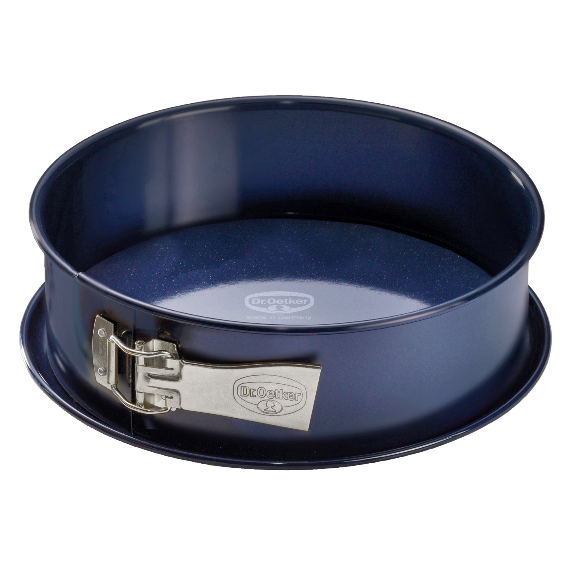 Dr. Oetker Küchenhelfer Springform Springform mit Emaille-Servierboden und Antihaft-Ring