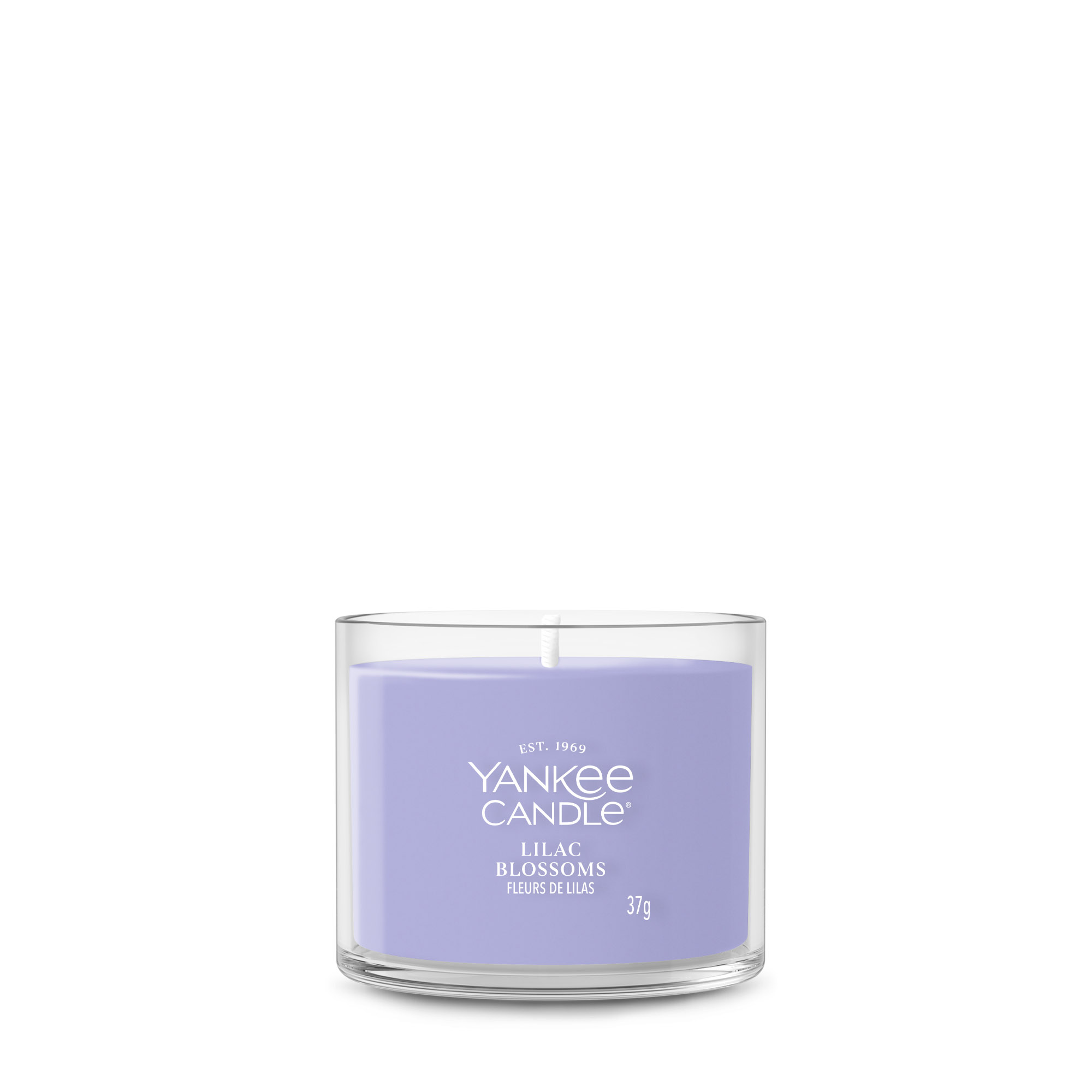 YANKEE CANDLE Glasvotivkerze LILAC BLOSSOMS 37 g Duftkerze