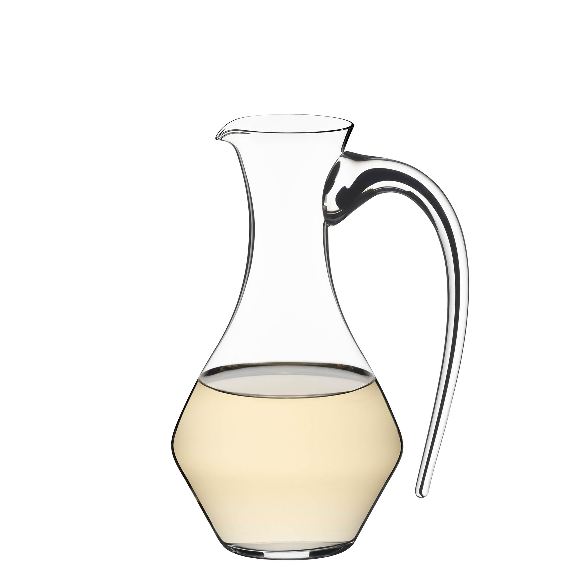 RIEDEL Serie FATTO A MANO Cabernet Dekanter 0,75 Liter mundgeblasen schwarz