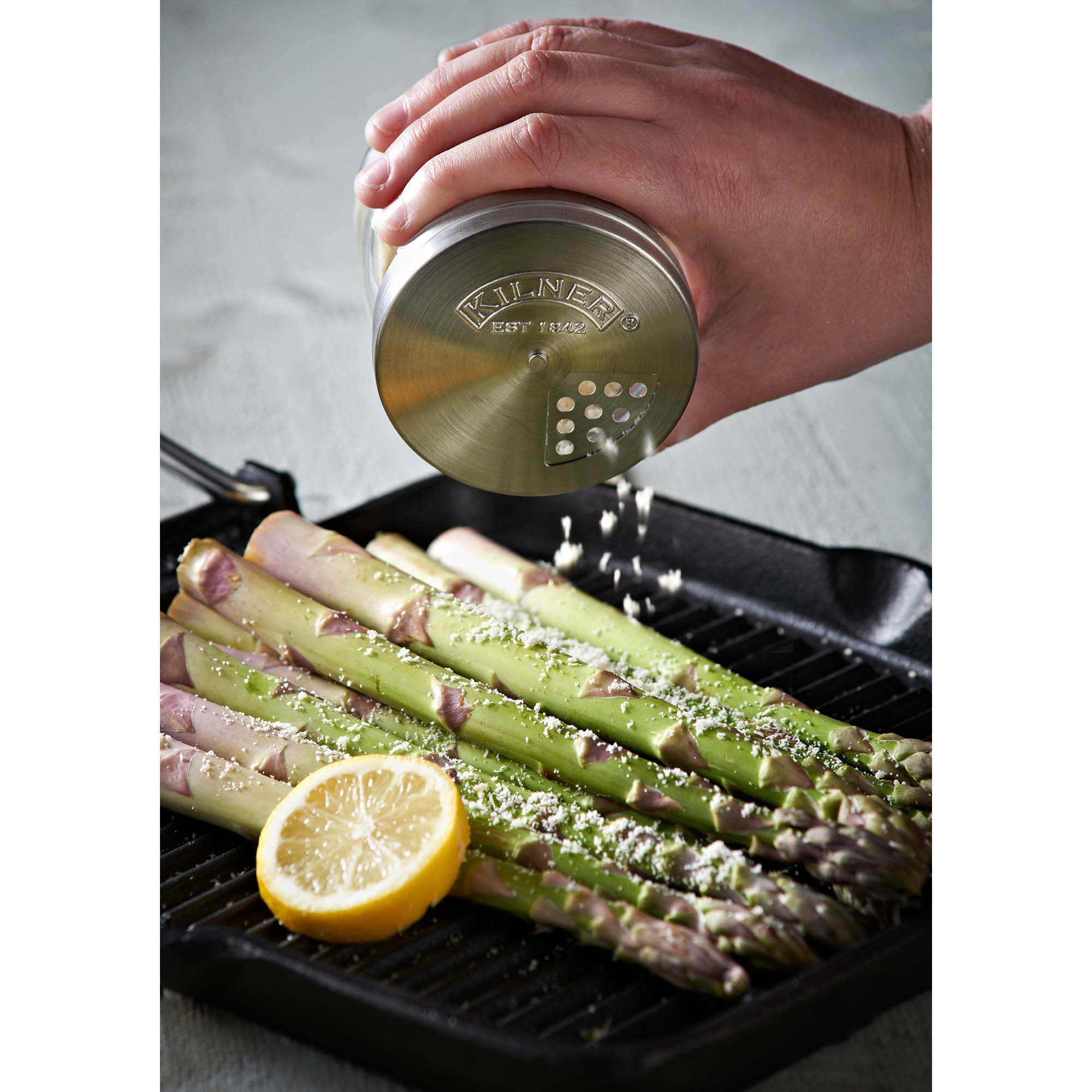 KILNER Streugläschen mit Drehverschluss Gewürzstreuer 0,25 Liter