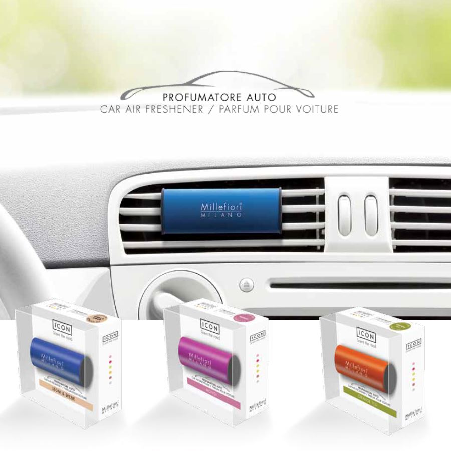 MILLEFIORI Autoduft - Car Air Freshener Icon Nachfüller WHITE MUSK