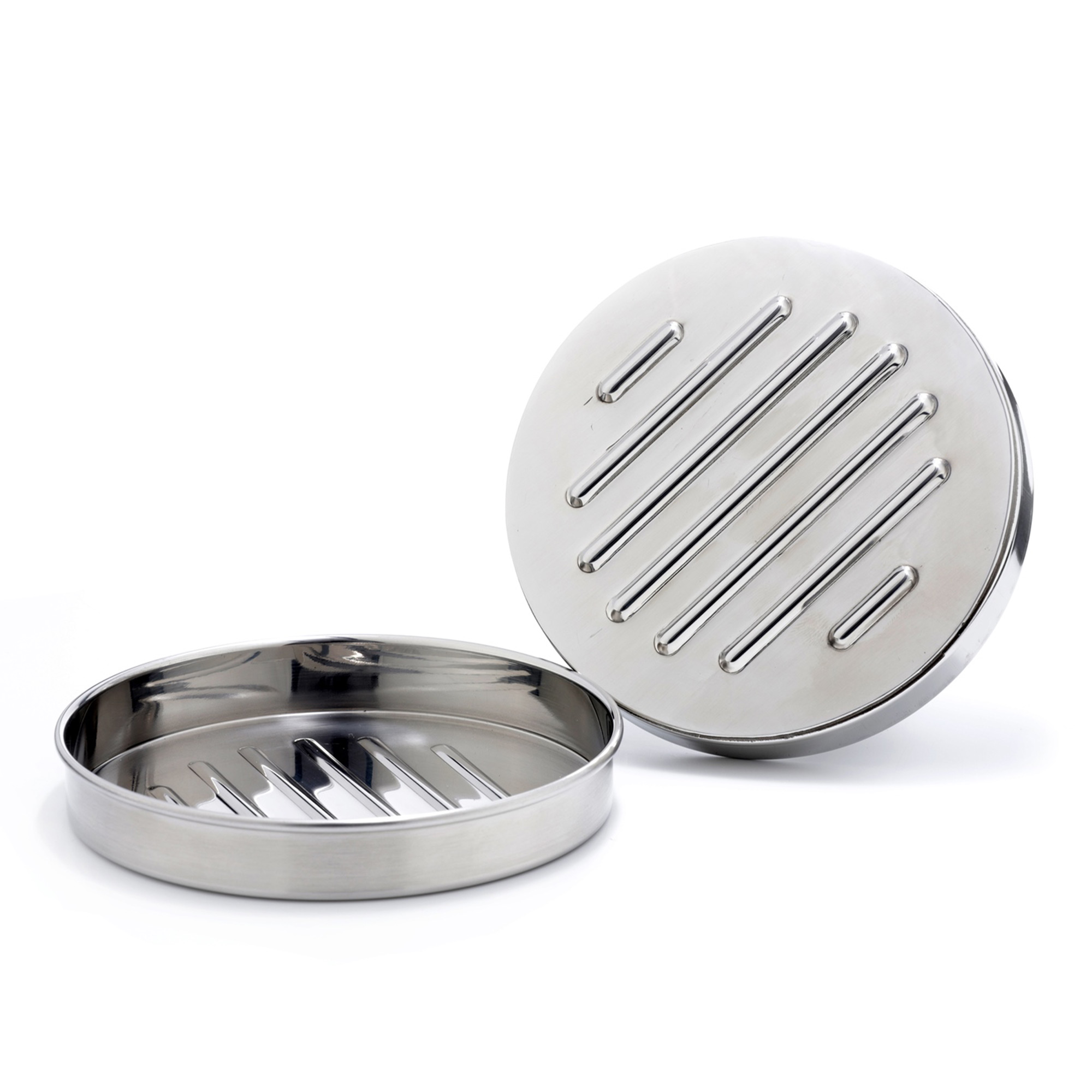 WEIS Burgerpresse Hamburgerpresse aus Edelstahl 11,5 cm