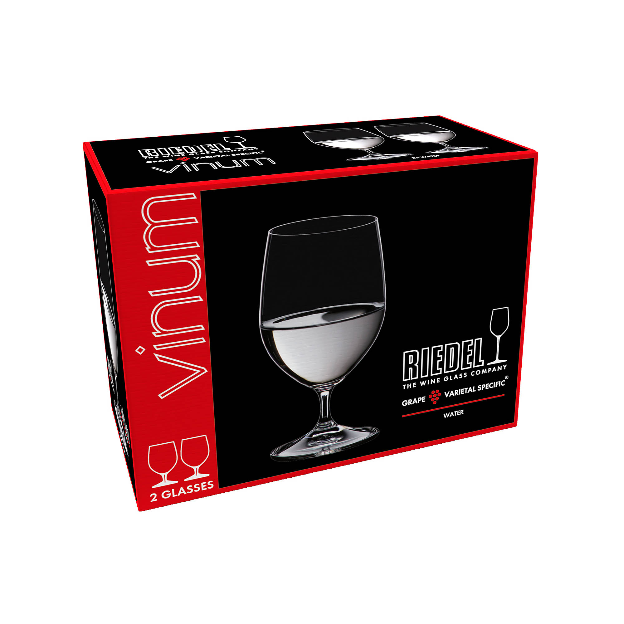 RIEDEL VINUM series water glass 2 pieces Capacity 350 ml Water glass
