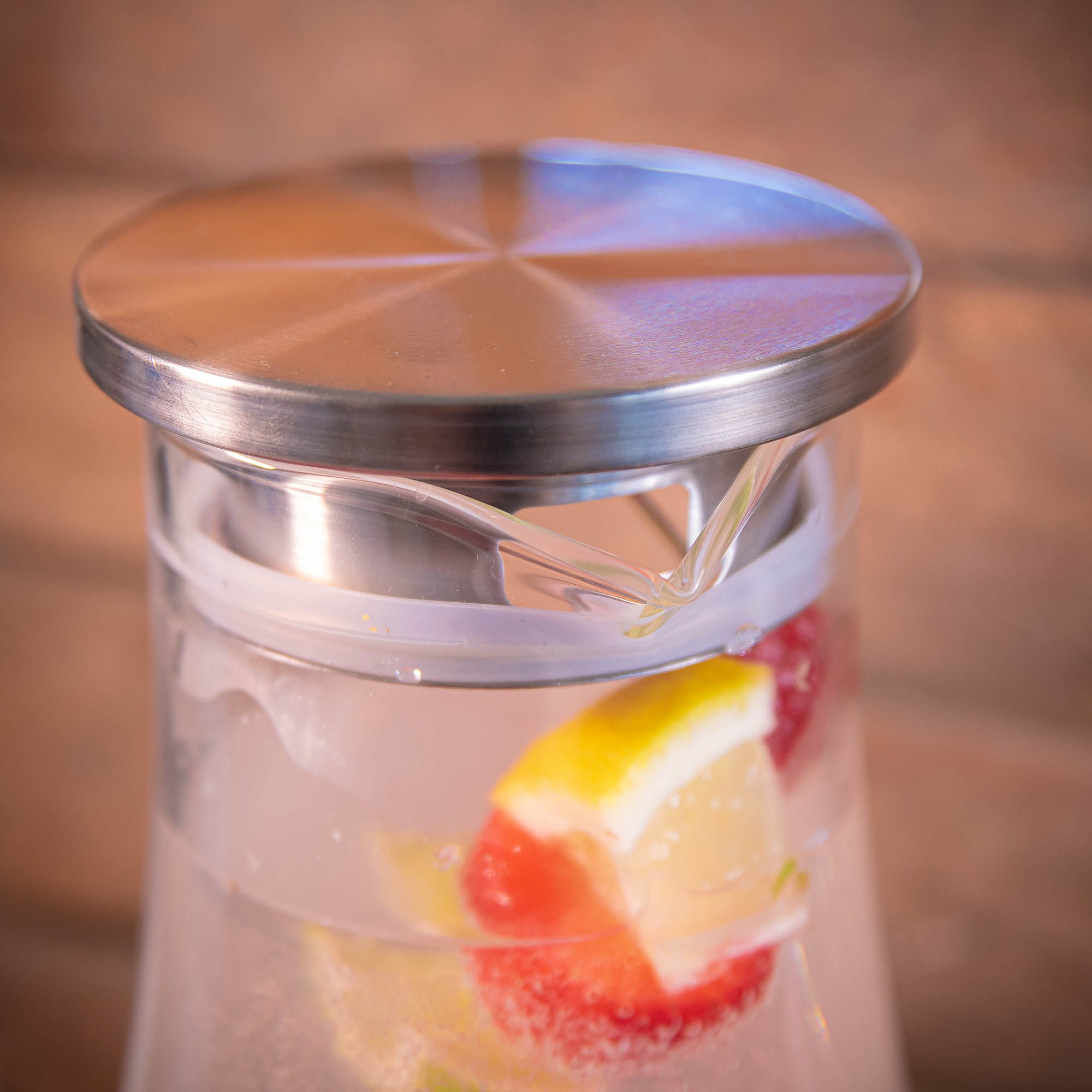 CILIO water carafe / water jug TROPICANA 2.0 litres with handle + lid