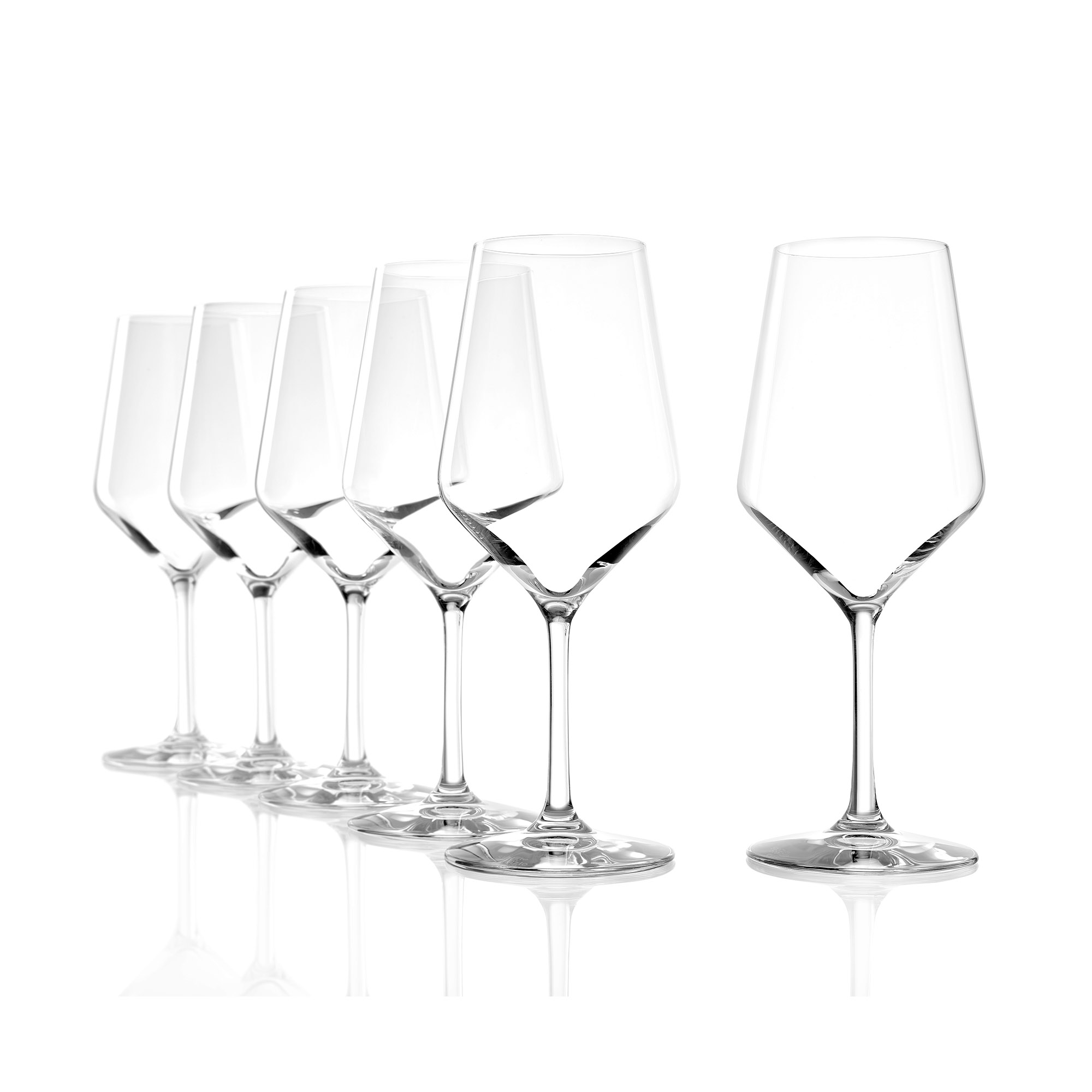 STÖLZLE LAUSITZ Serie REVOLUTION Rotweinkelch Rotweinglas 6 Stück Inhalt 490 ml