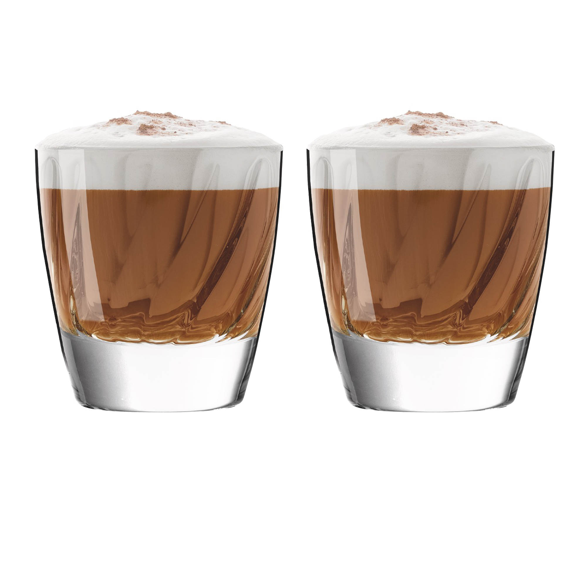RITZENHOFF Cappuccinoglas / Whiskyglas PIORETTO Set mit 2 Stück Inhalt je 180 ml