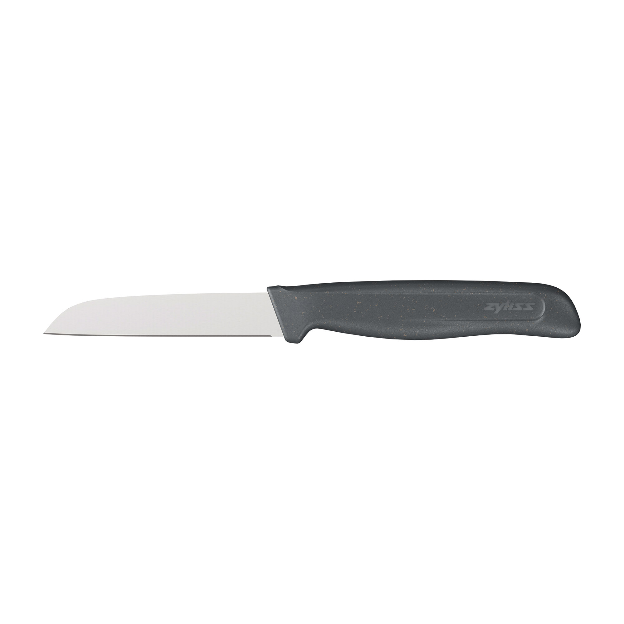 ZYLISS Gemüsemesser 9 cm Klingenlänge, Griff aus Weizenstroh-Kunststoff