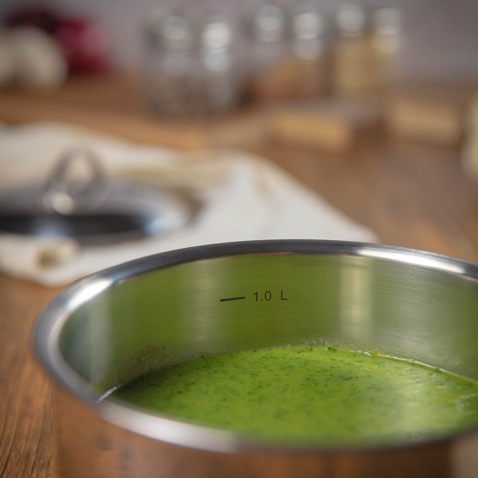 SPRING saucepan with lid CRISTAL 16 cm 1.4 litres INDUCTION