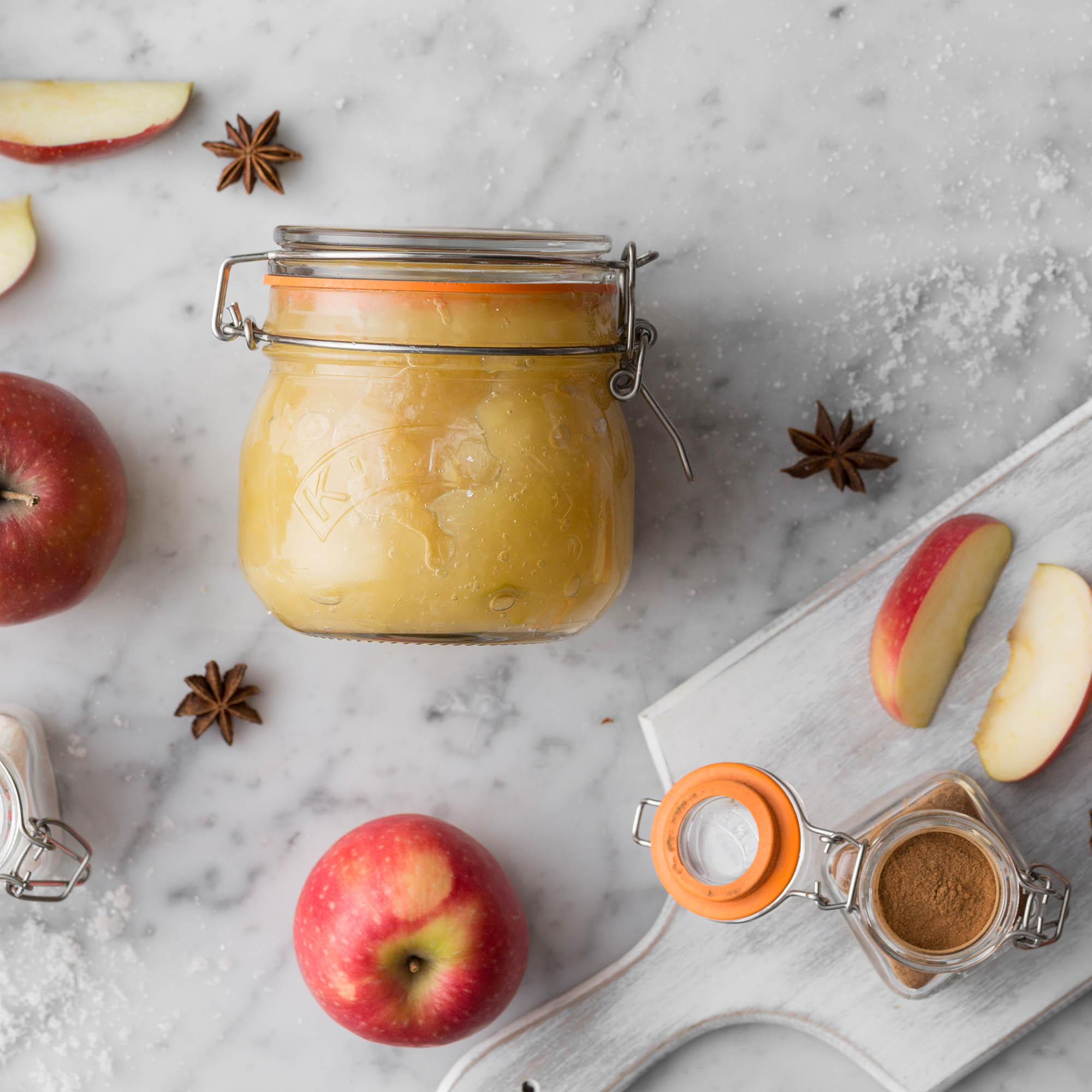 KILNER swing top jar round 0.5 litre storage jar preserving jar