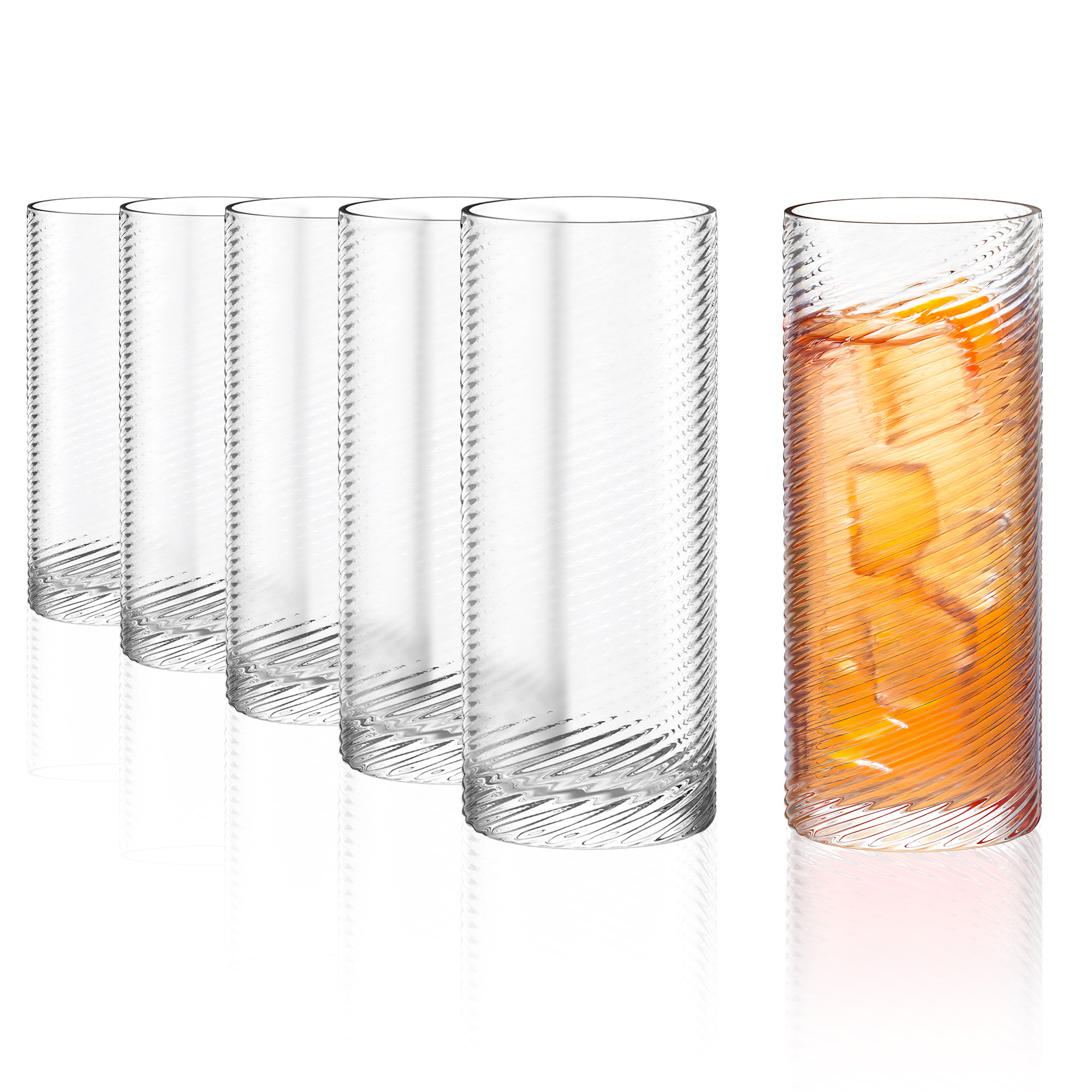 STÖLZLE LAUSITZ Bar-Serie BERLIN Longdrink-Becher 6 Stück Inhalt 490 ml