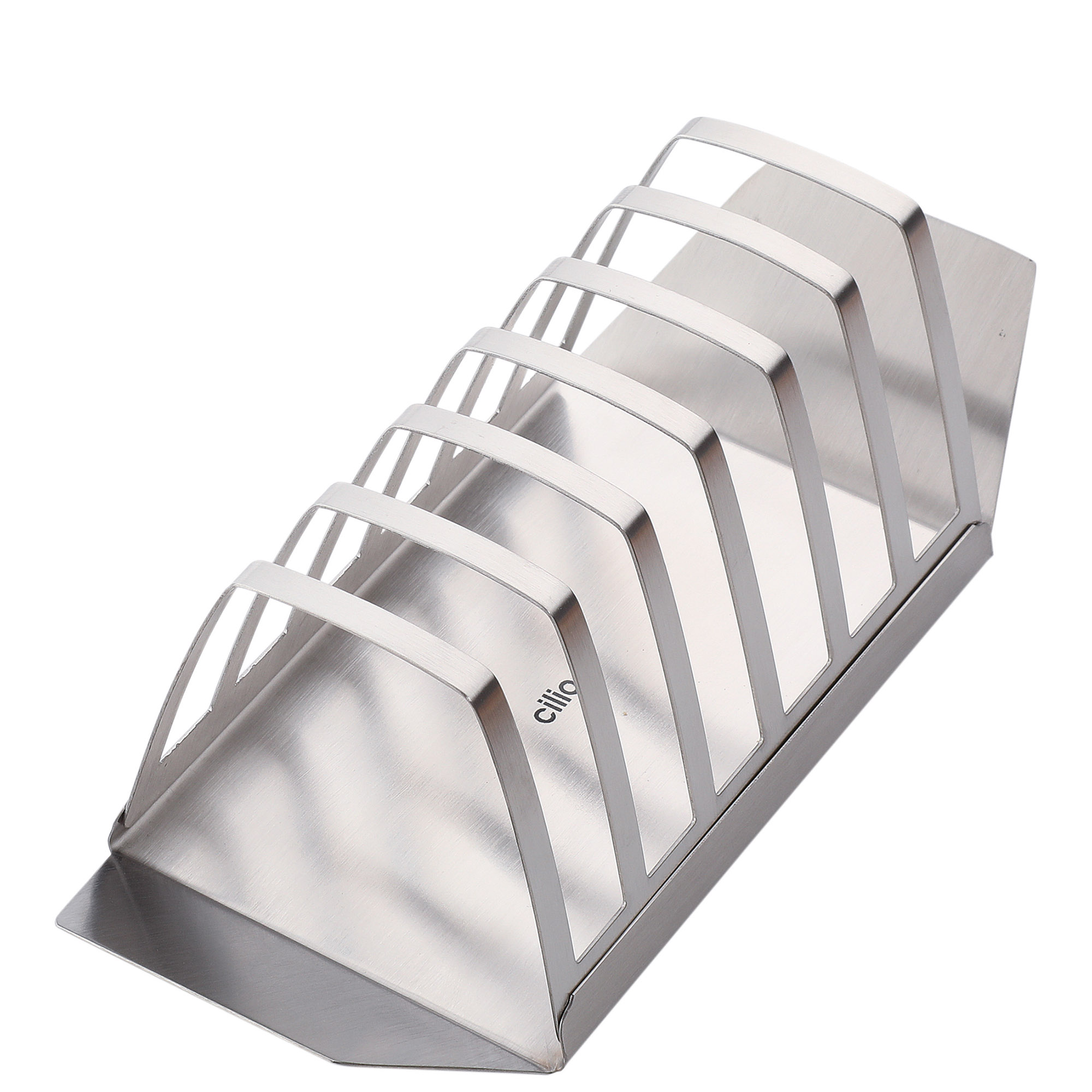 CILIO Toasthalter aus Edelstahl