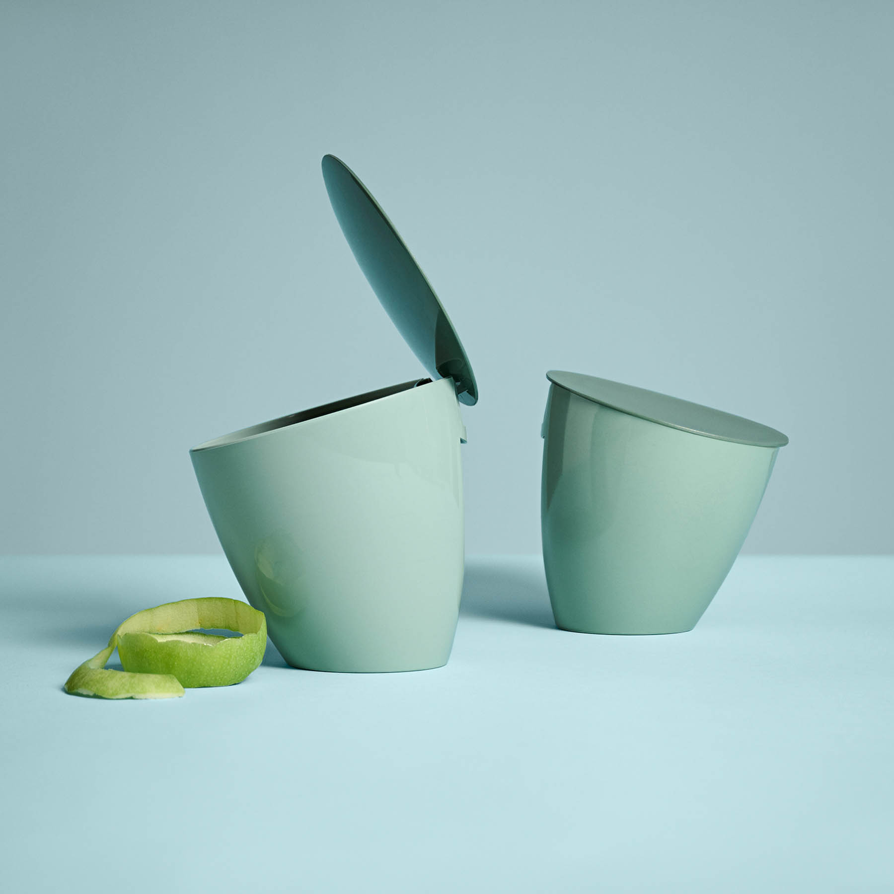 MEPAL waste bin Table waste bin CALYPSO 2.2 litres nordic sage (sage green)