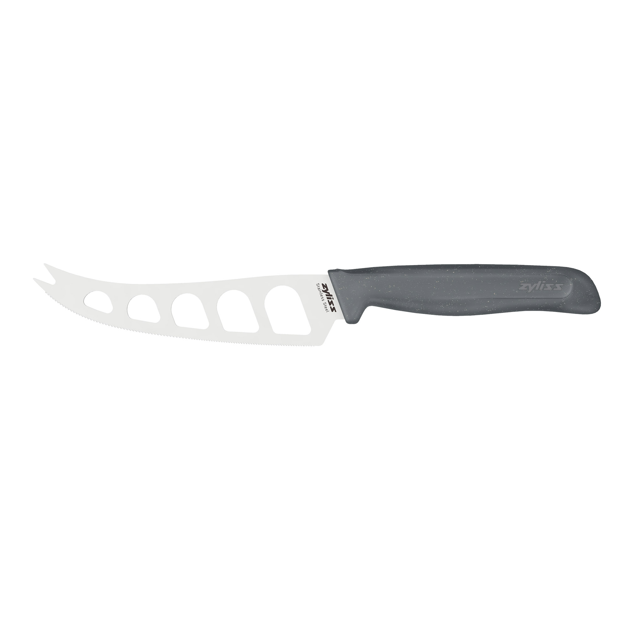 ZYLISS Käsemesser 12,5 cm Klingenlänge, Griff aus Weizenstroh-Kunststoff