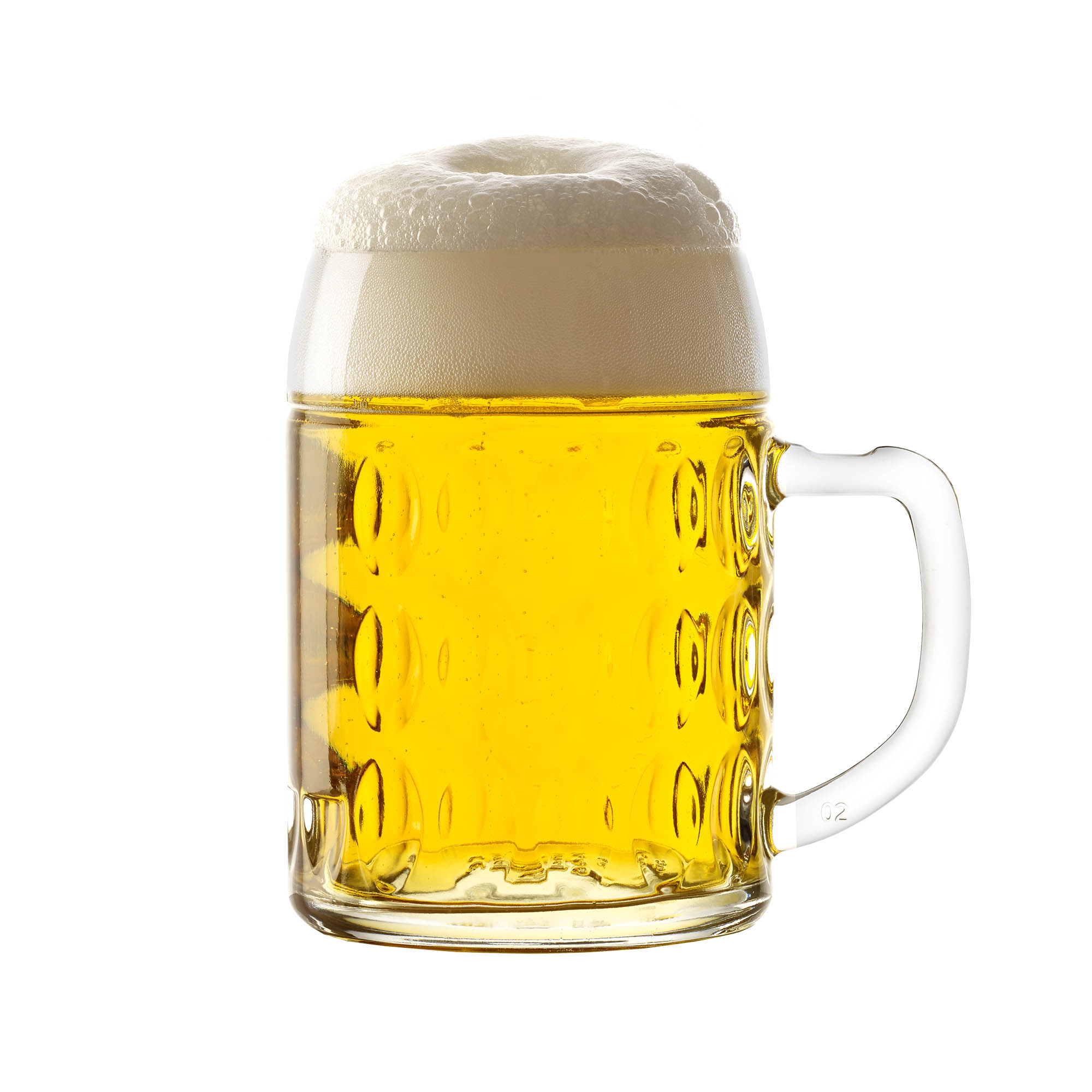 STÖLZLE LAUSITZ Bierglas Bierkrug KAISER 6 Stück geeicht 0,5 l Füllstrich
