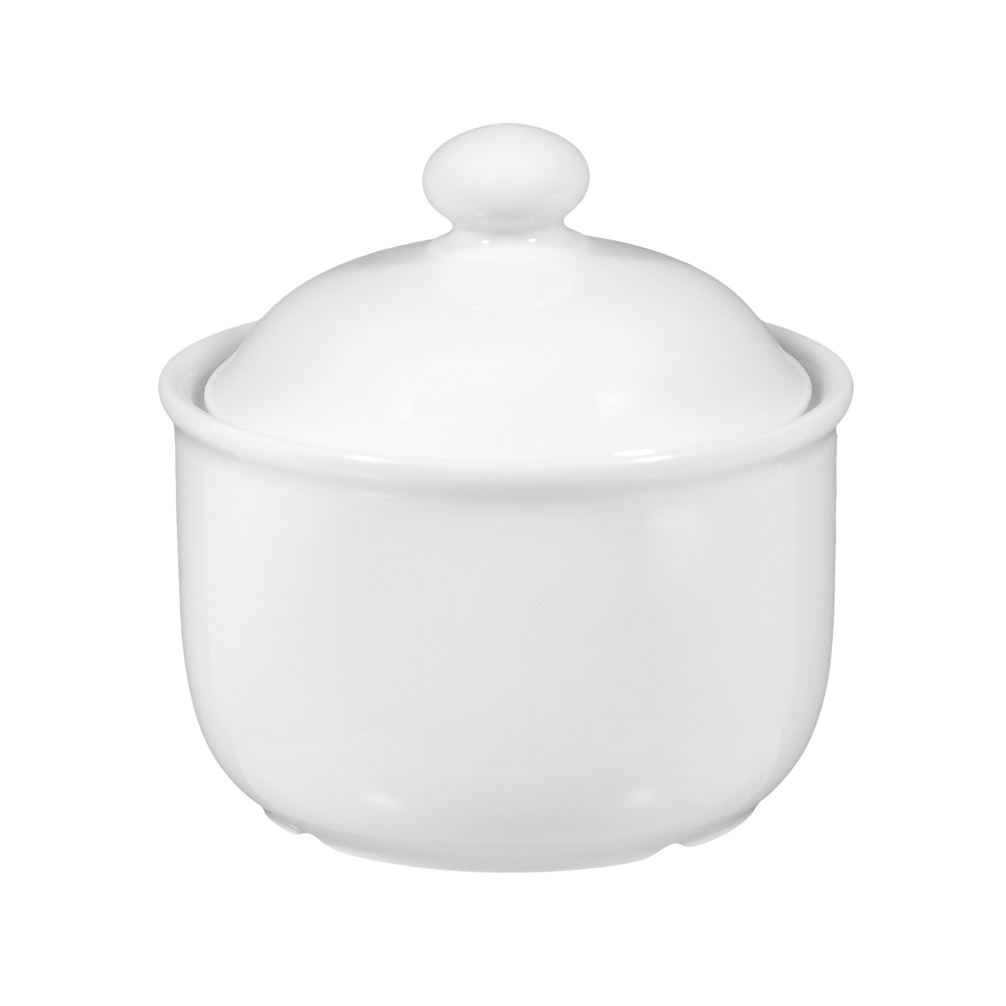 Seltmann Weiden COMPACT weiß uni Zuckerdose für 6 Personen