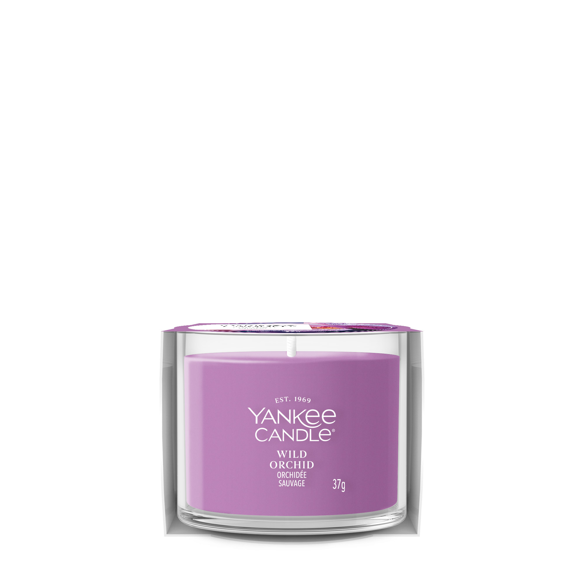 YANKEE CANDLE glass votive candle WILD ORCHID 37 g scented candle