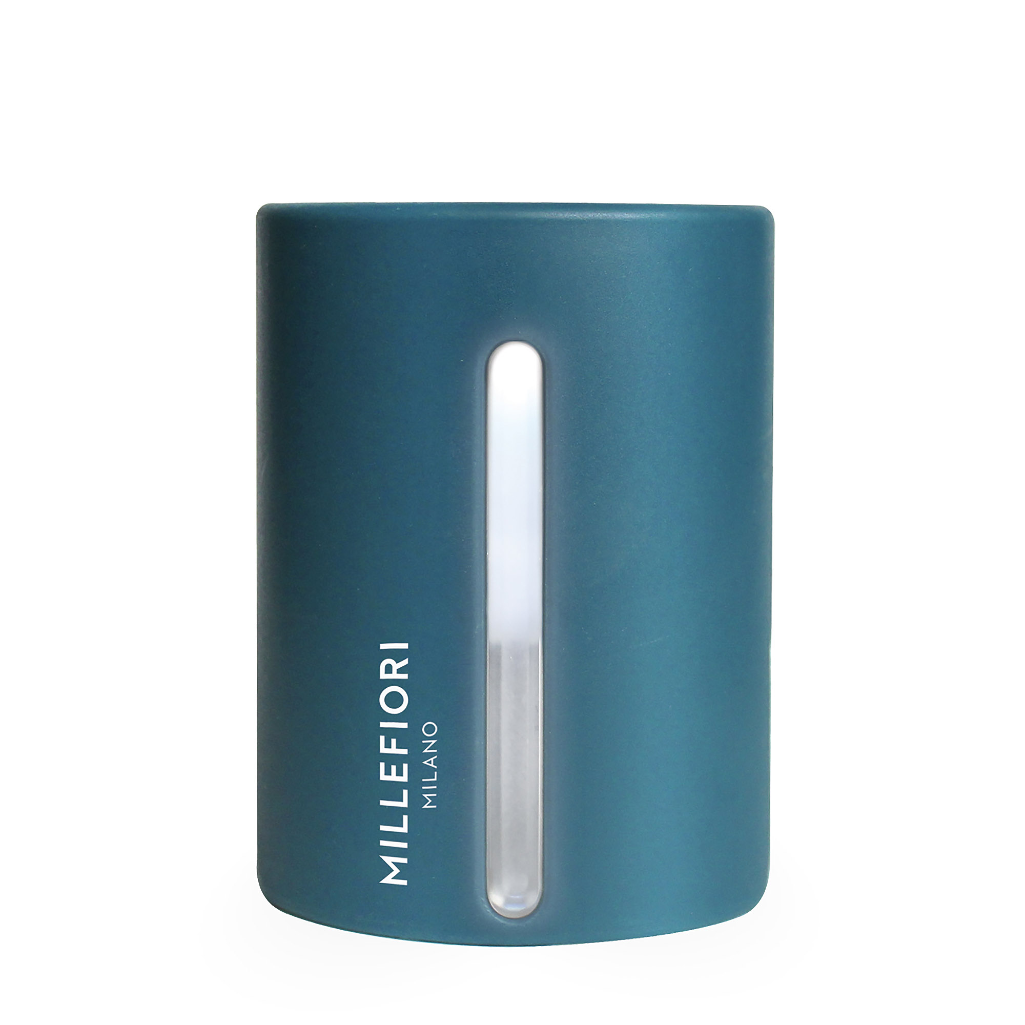 MILLEFIORI elektrischer Diffusor mit LED-Licht Grundeinheit ohne Duft blaugrün